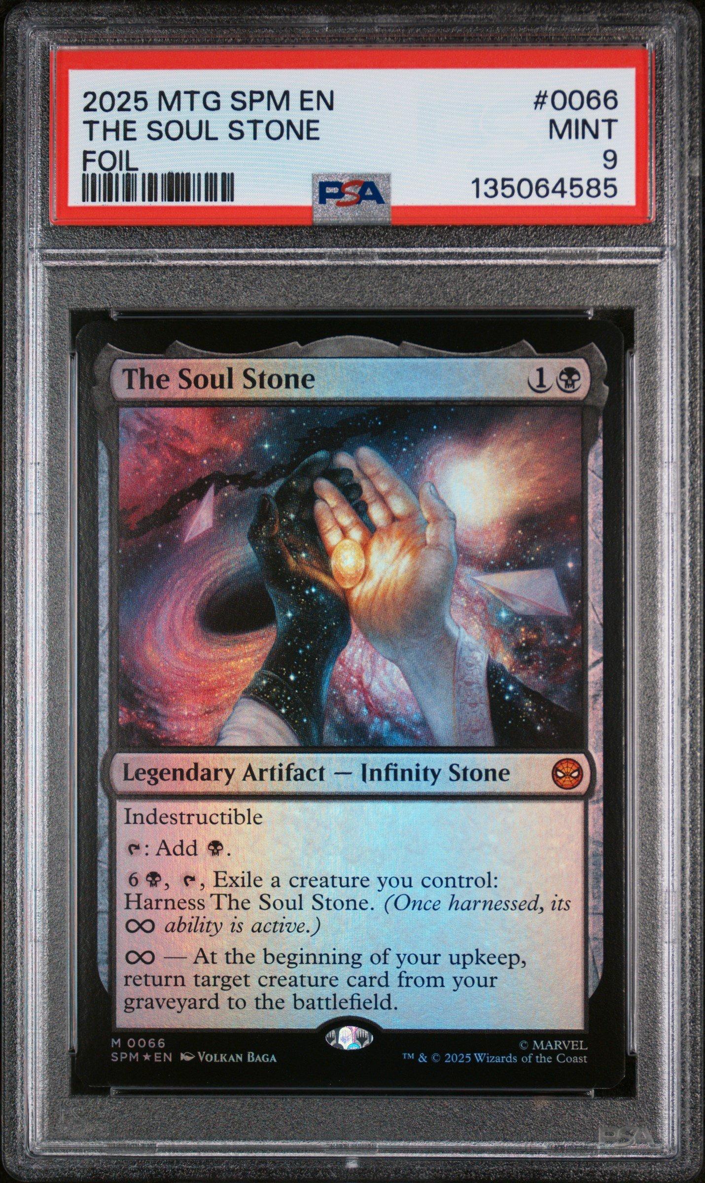 2025 Magic The Gathering Marvel's Spider-man 0066 The Soul Stone