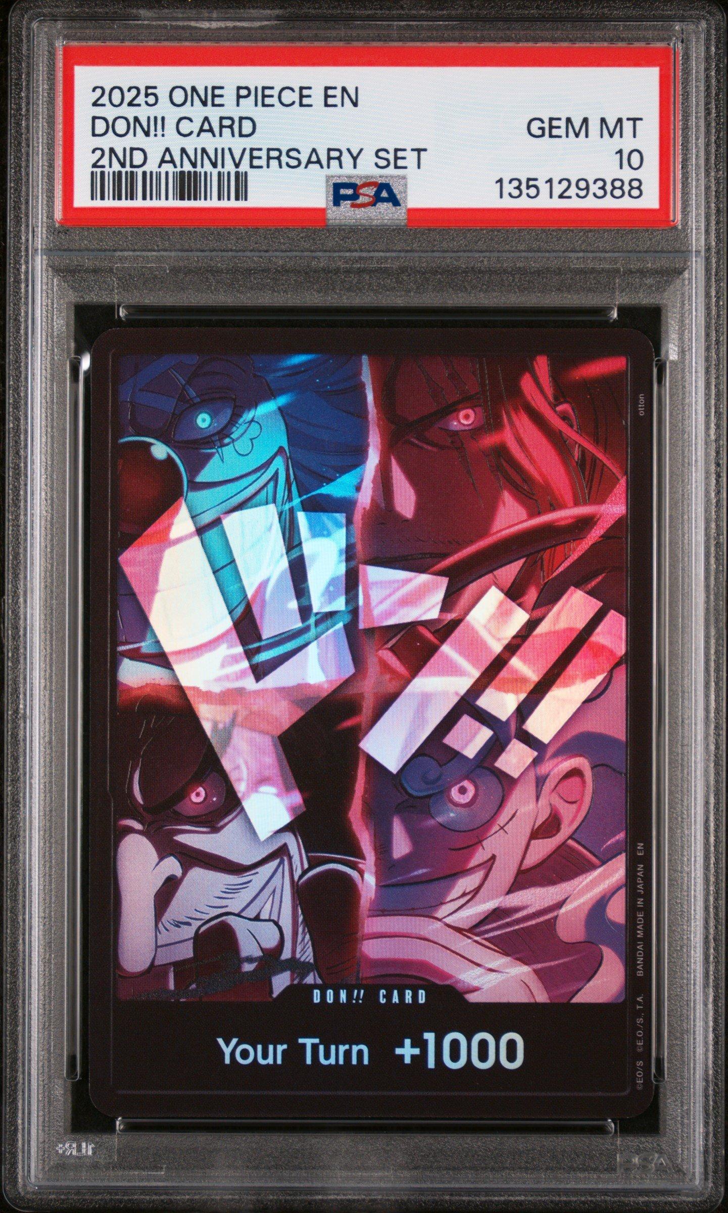 10冊　ONE PIECE CARD GAME 2nd ANNIVERSARY One Piece Card Game 2nd Anniversary - English Set Design Cards in