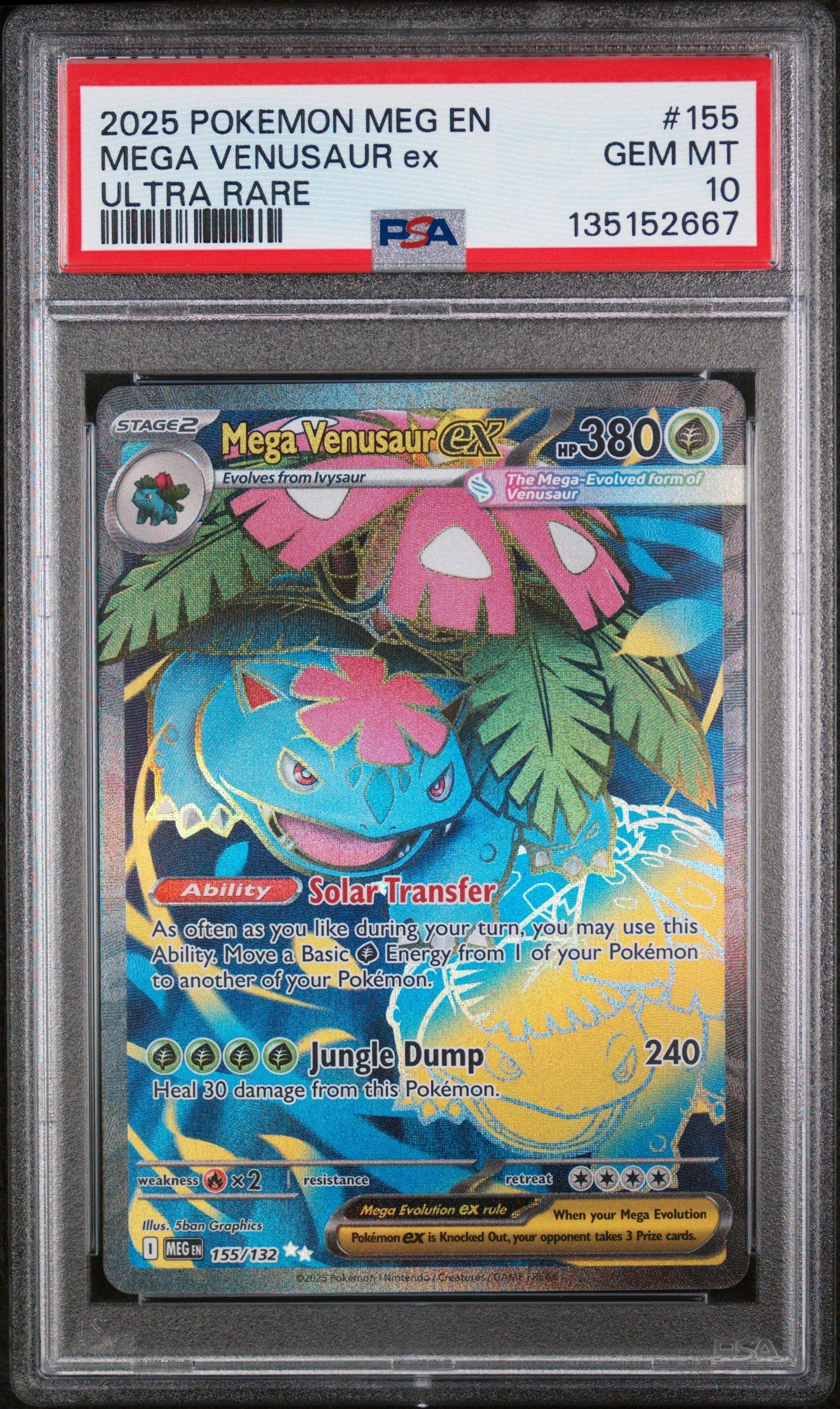 mega venusaur pokemon card M Venusaur EX (Full Art) - XY - Evolutions [ULTRA RARE]