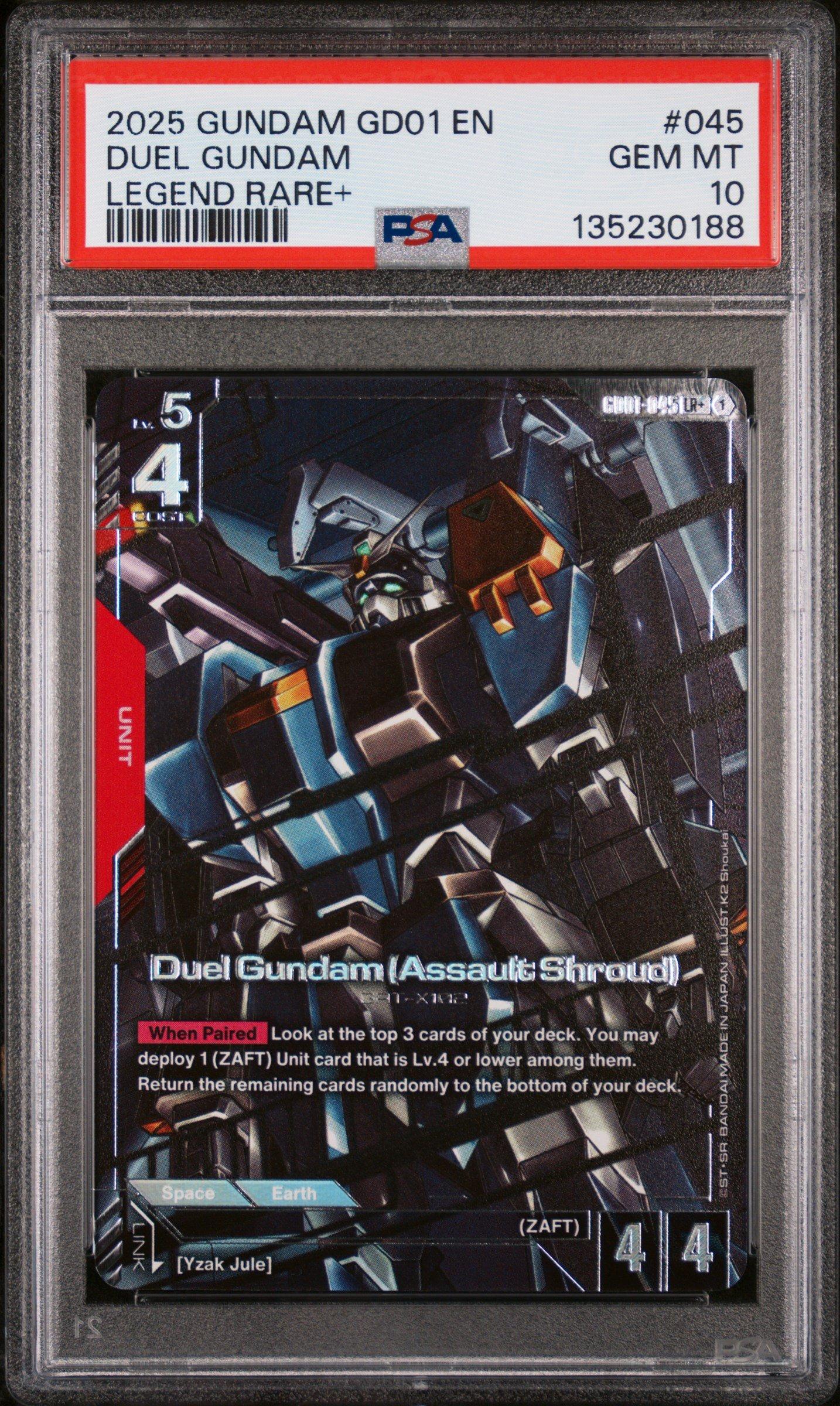 2025 Gundam Newtype Rising 045 Duel Gundam (assault Shroud) Legend