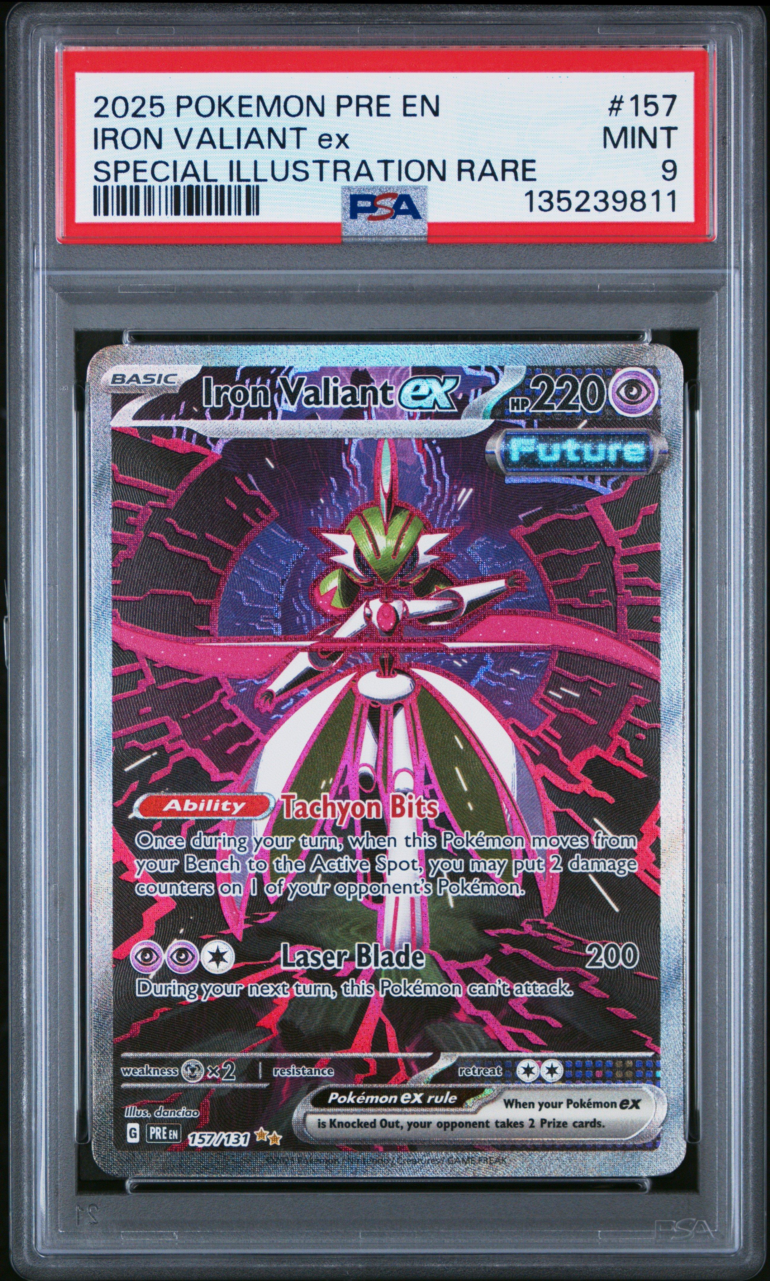 iron valiant ex pokemon card value - 261/182 - Paradox Rift - Hyper Rare - Gold Foil When Pokemon Iron Valiant Card | eBay