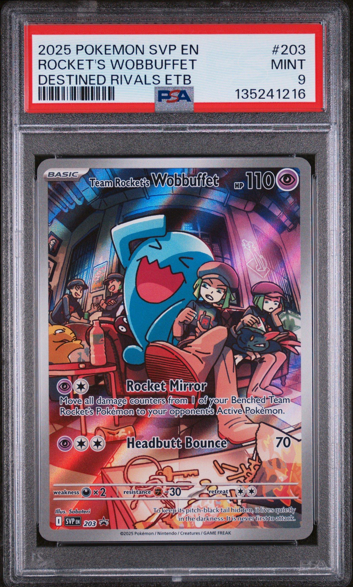 2025 Pokemon Svp En-sv Black Star Promo 203 Team Rocket's