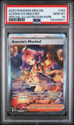 2025 Pokemon Japanese M1s-mega Symphonia 090 Acerola's Mischief