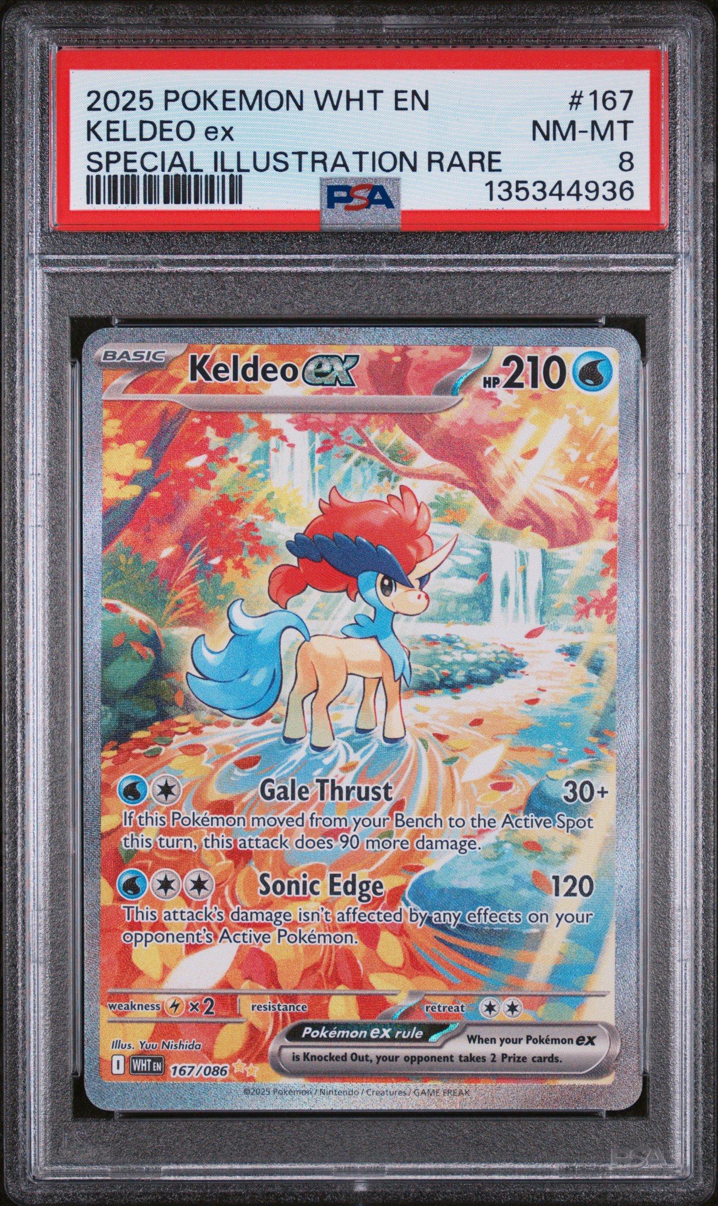 keldeo pokemon card price V - SWSH01: Sword & Shield Base Set [ULTRA RARE] Water Gale Thrust (30+) If this Pokmon moved from your Bench to the Active Spot this turn pokemon card Keldeo GX -
