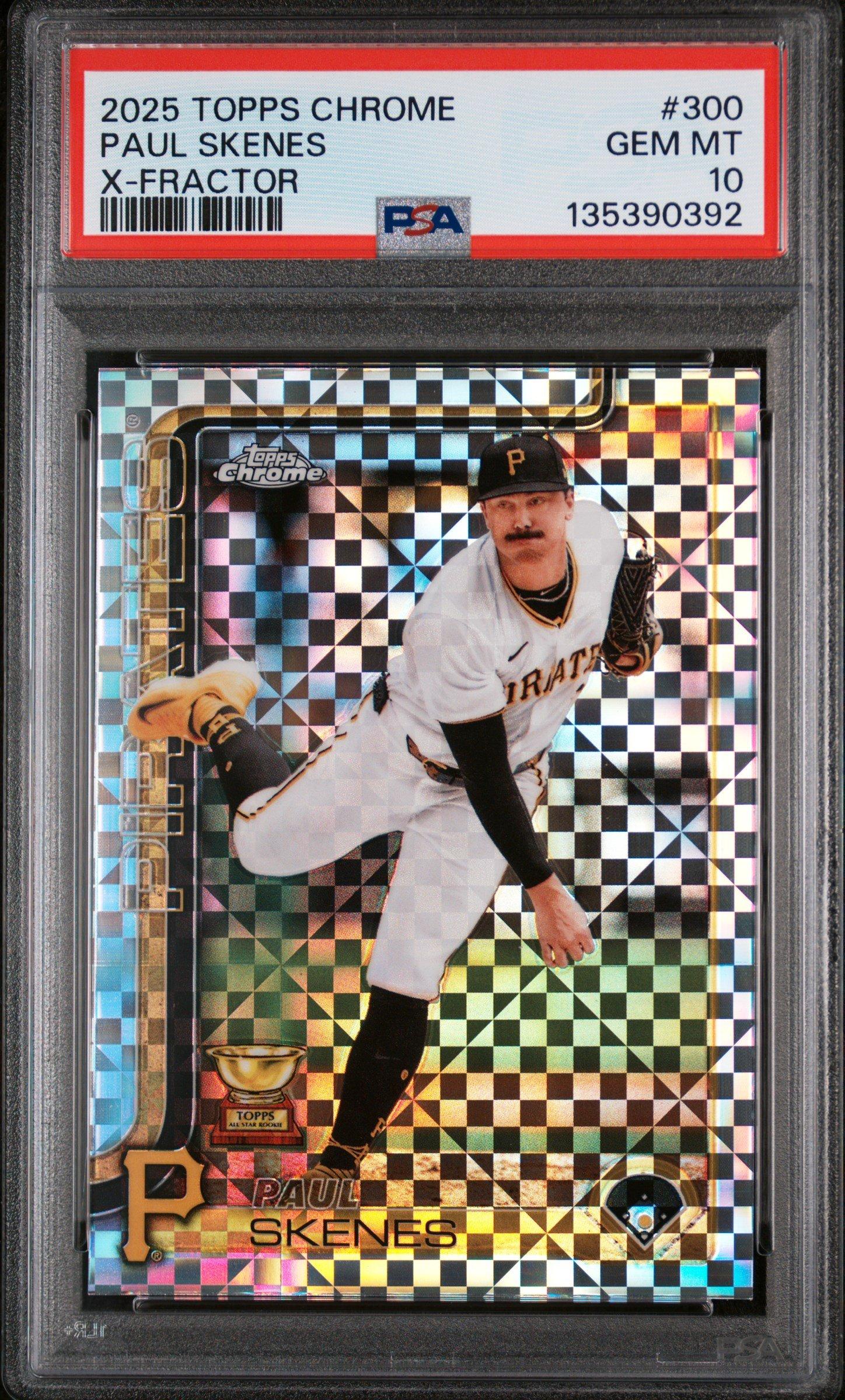 paul skenes graded rookie card Graded 2024 Topps Bowmans Best Paul Skenes #IP20 Impact Players Rookie main image 0