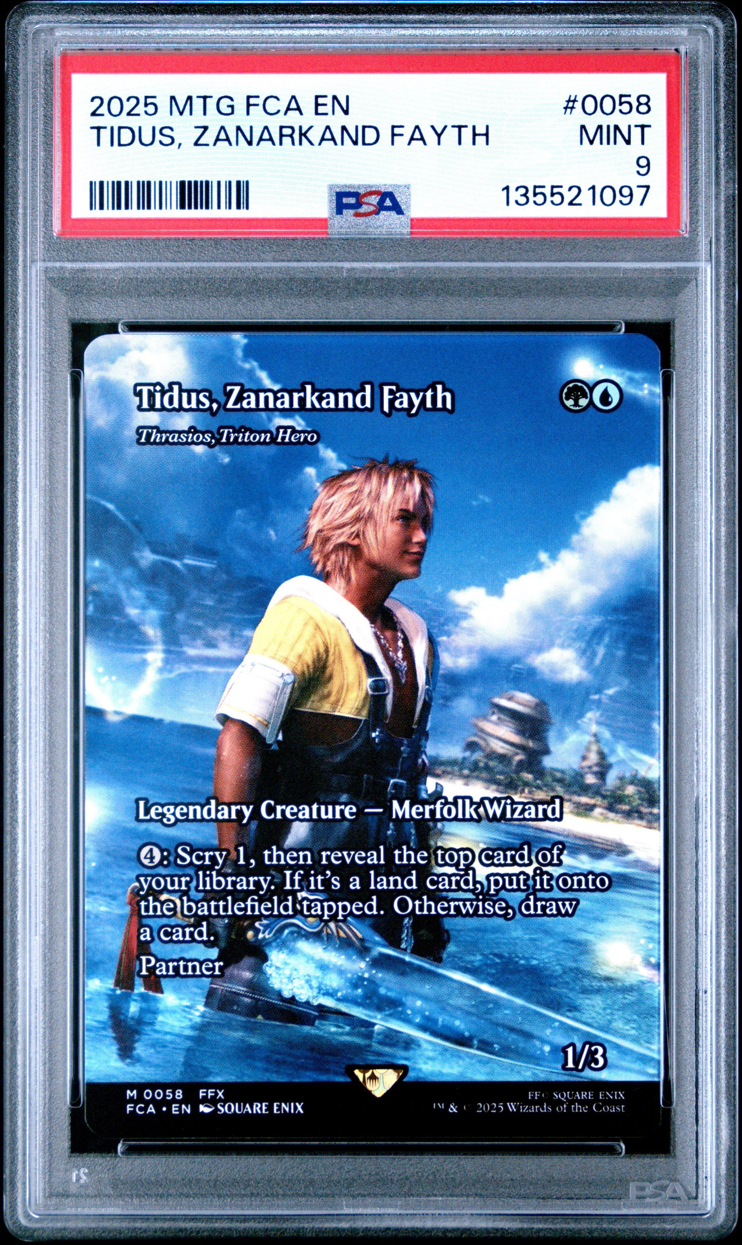 2025 Magic The Gathering Final Fantasy Through The Ages 0058 Tidus