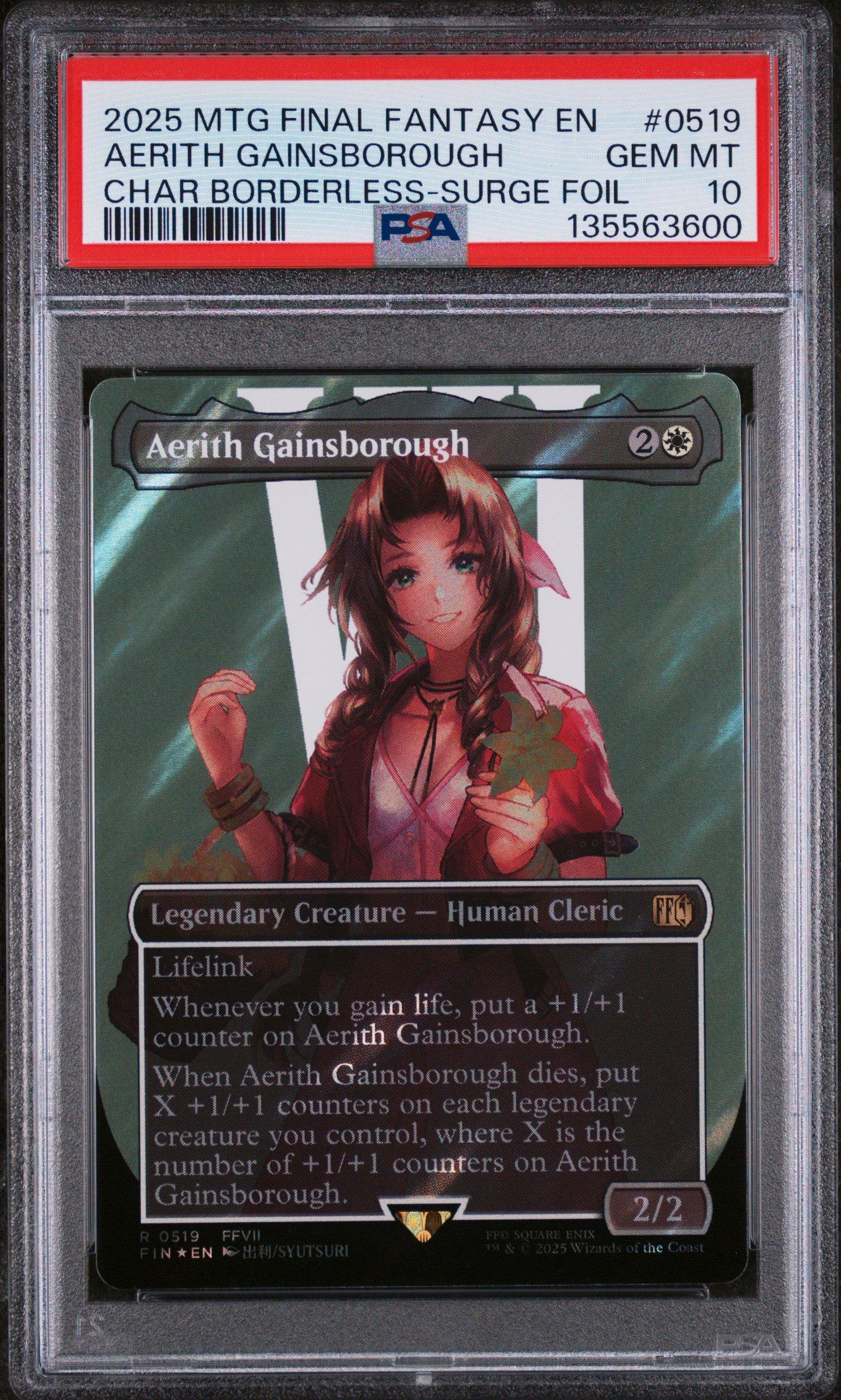 2025 Magic The Gathering Final Fantasy 0519 Aerith Gainsborough