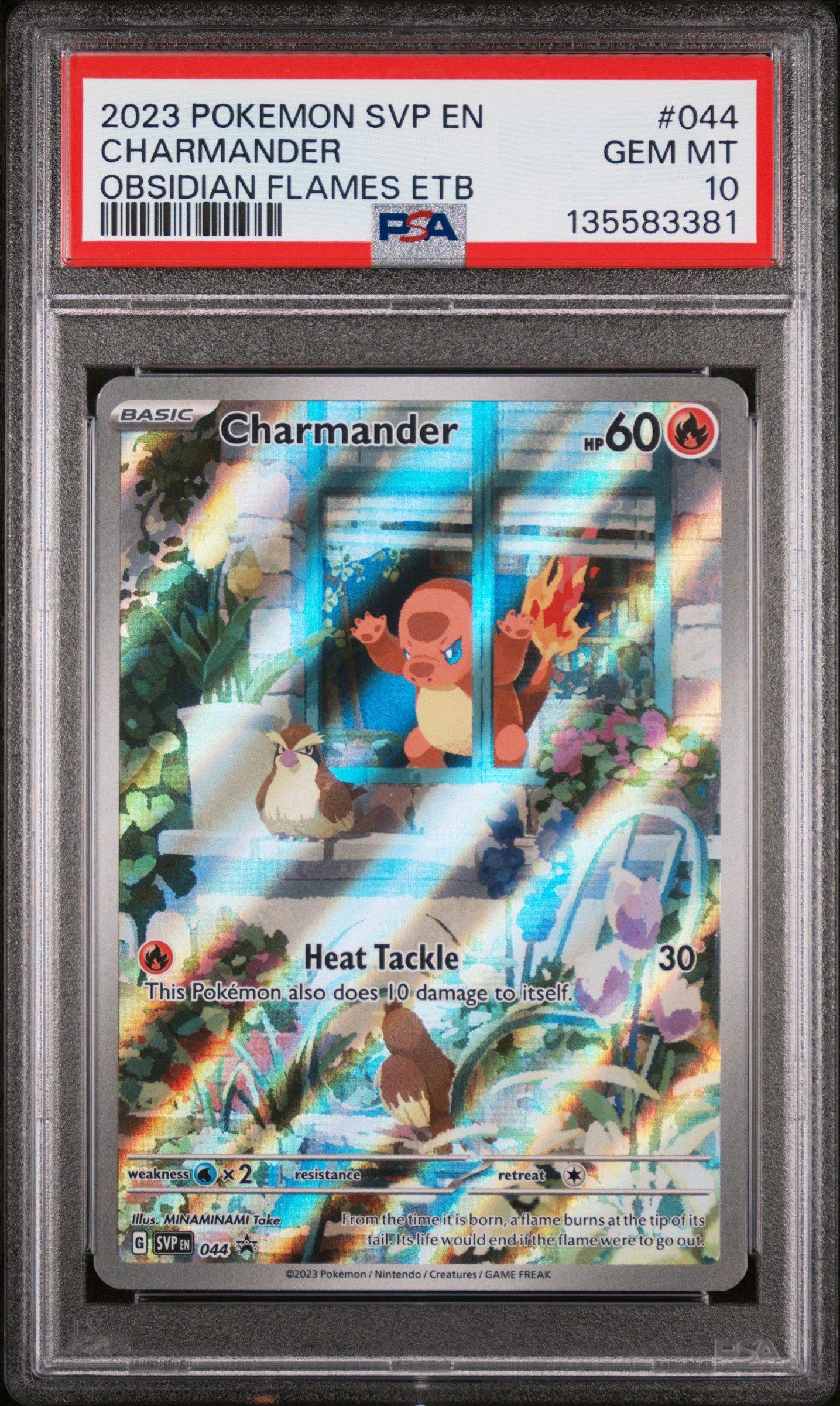 2023 Pokemon Svp En-sv Black Star Promo 044 Charmander Obsidian