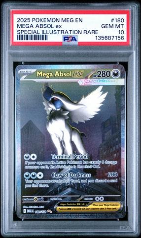 2025 Pokemon Meg En-mega Evolution 180 Mega Absol Ex Special