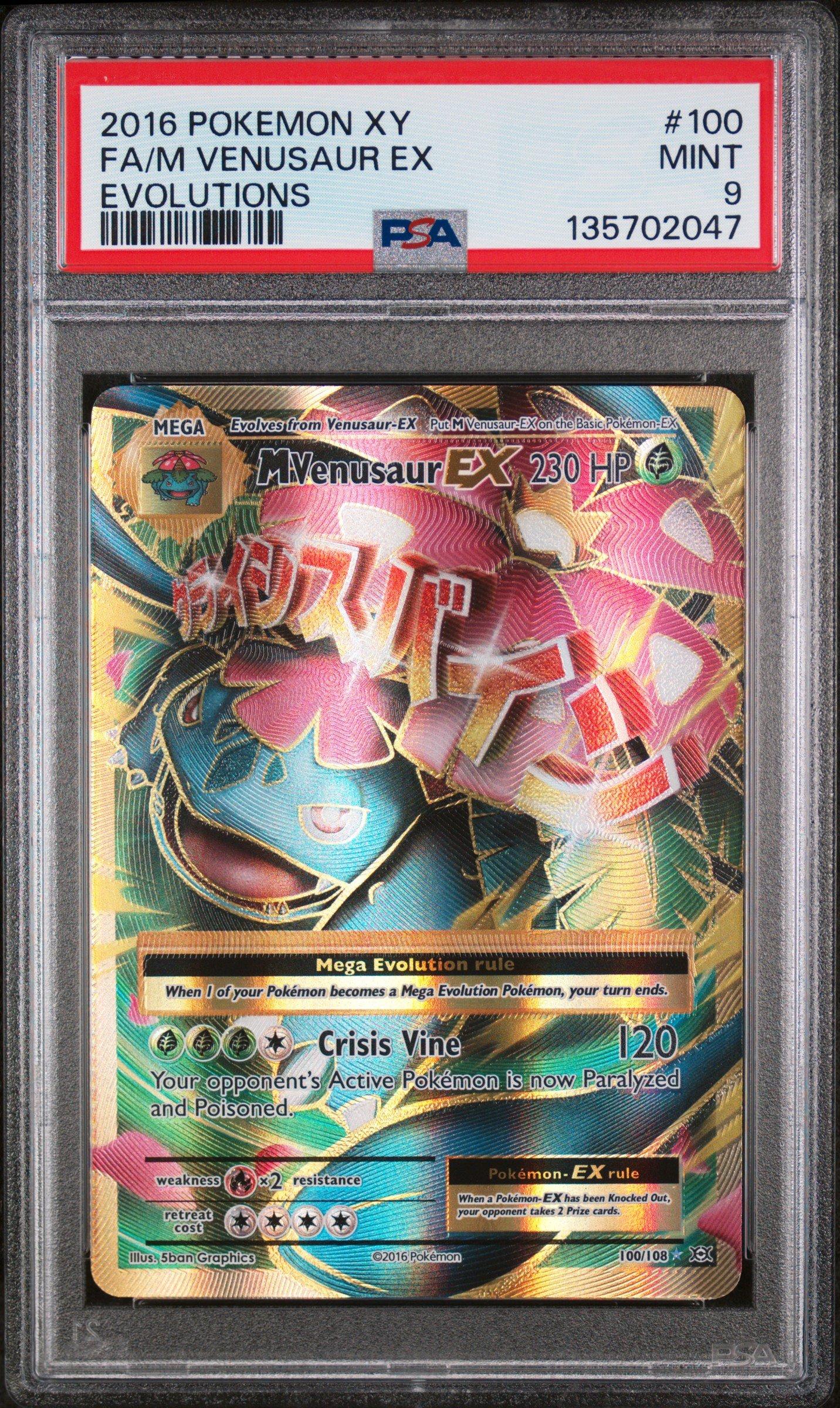 pokemon cards m venusaur ex Graded: #2 XY Evolutions (2016) Holo PSA 10  Double Infinity Gaming Keep your Pokemon at full power with help from Mega Venusaur ex Pokemon Mega Venusaur ex Premium