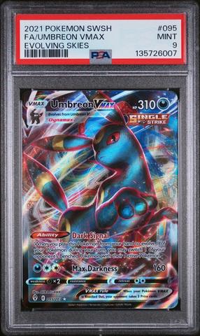 2021 Pokemon Sword & Shield Evolving Skies 095 Full Art/umbreon