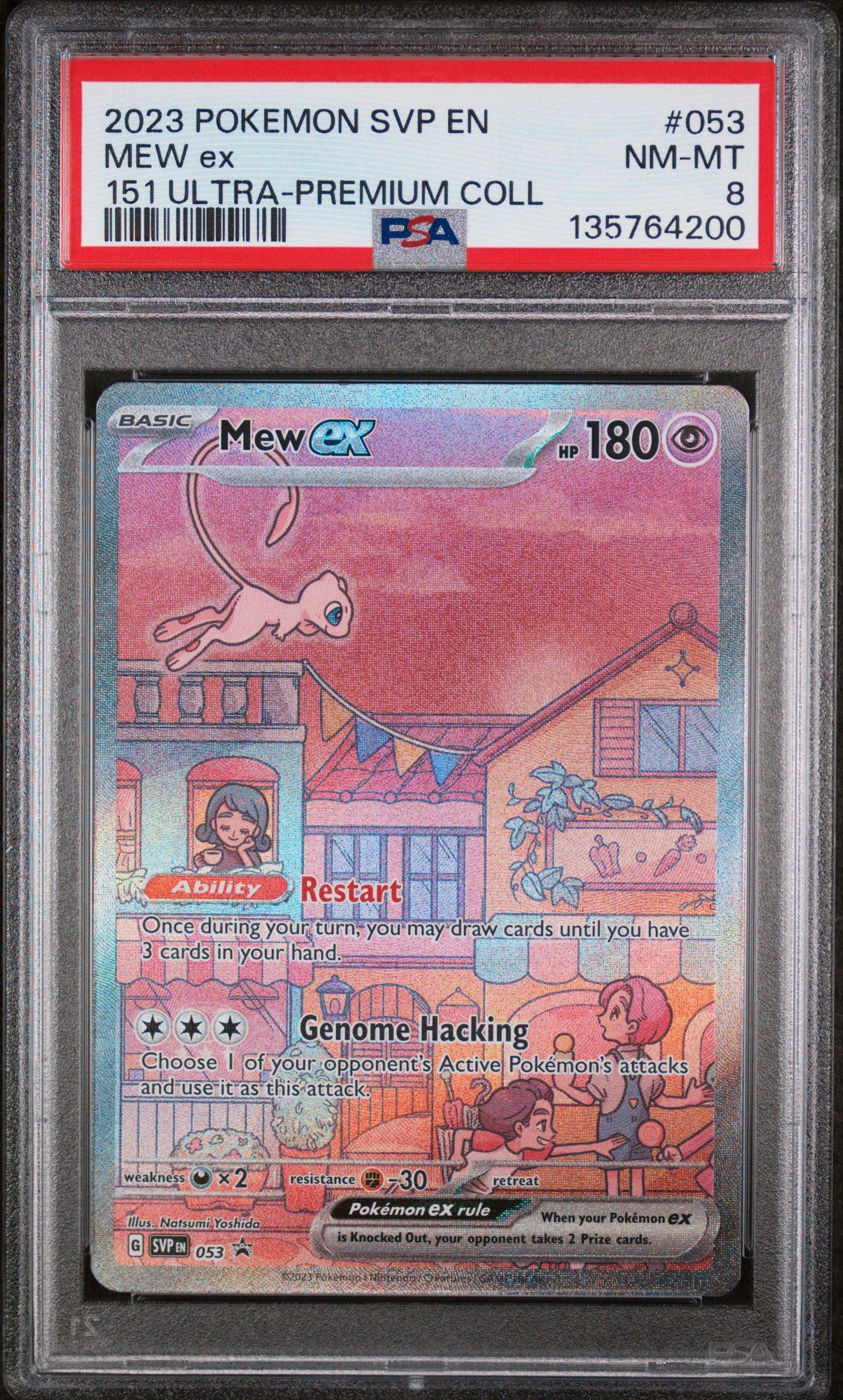 2023 Pokemon Svp En-sv Black Star Promo 053 Mew Ex 151 Ultra-premium  Collection PSA 8 Graded Card | GameStop