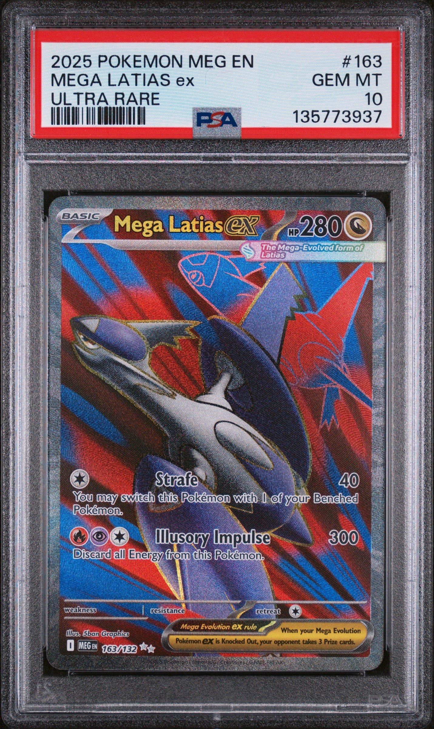 latias ex pokemon card value 93/97 Rare Holo Near Mint RarityUltra Rare Hit Points210 HP Psychic Mega Latias ex - Mega