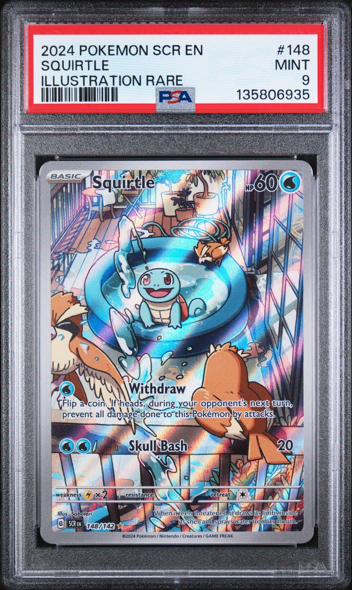 pokemon card squirtle Pokemon proxy cards first edition non-foil Squirtle (Expedition EX 132)