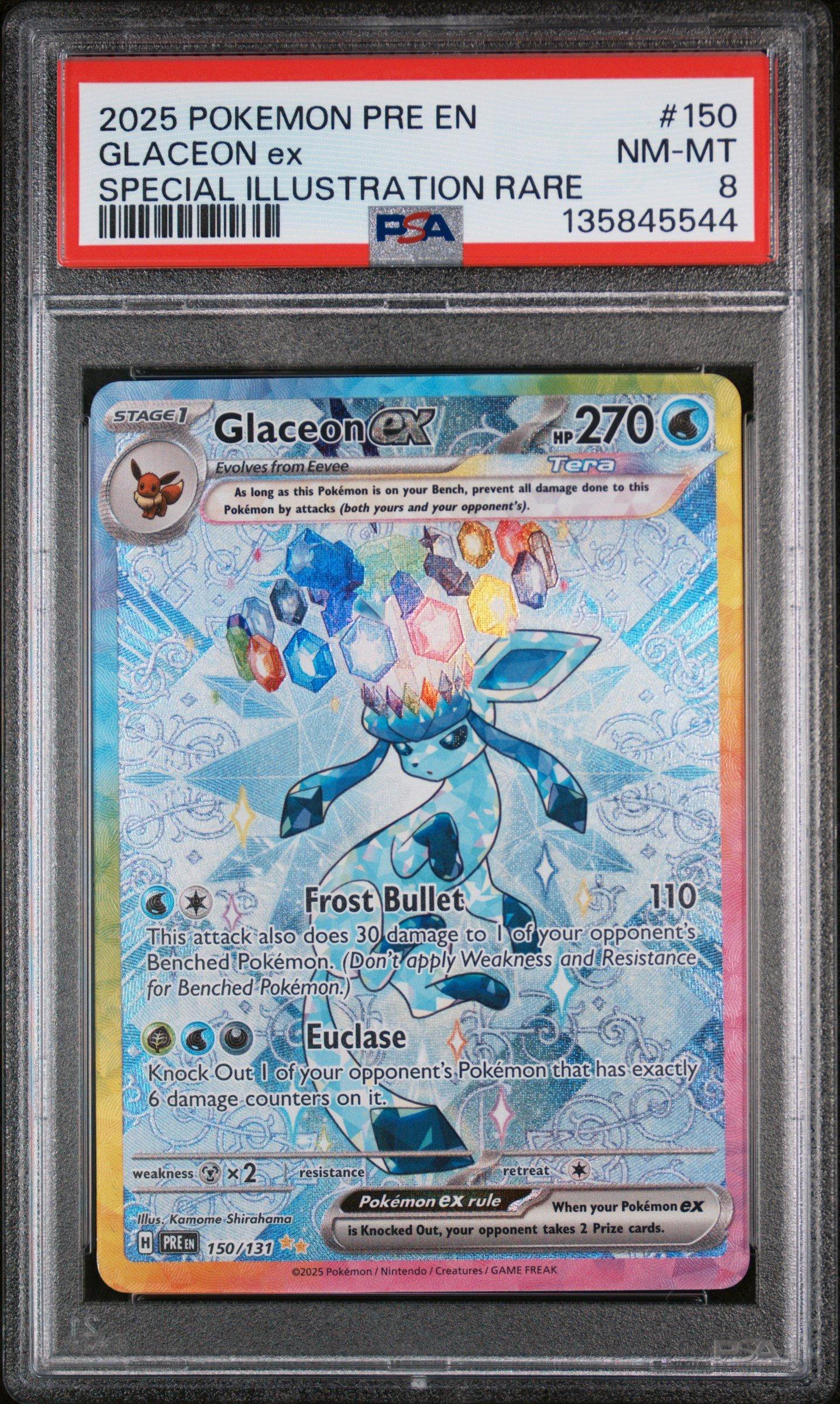 pokemon cards glaceon ex Glaceon ex (Triumphant Light #83/96, 2-Stars)