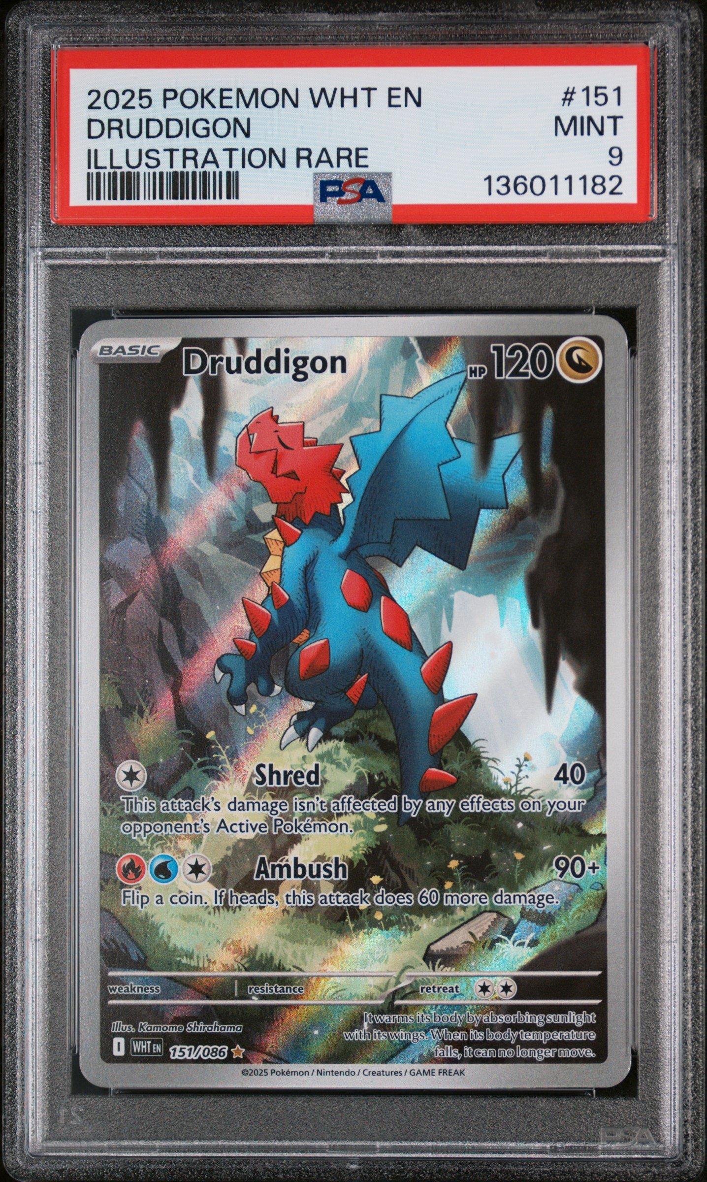 pokemon card druddigon - (70) Colorless Retreat Cost Druddigon 083 - Reverse Holofoil