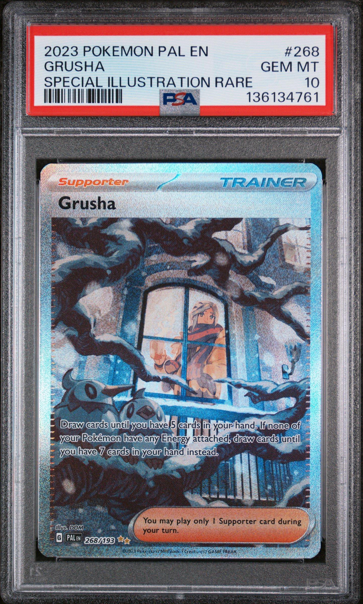 2023 Pokemon Pal En-paldea Evolved 268 Grusha Special Illustration