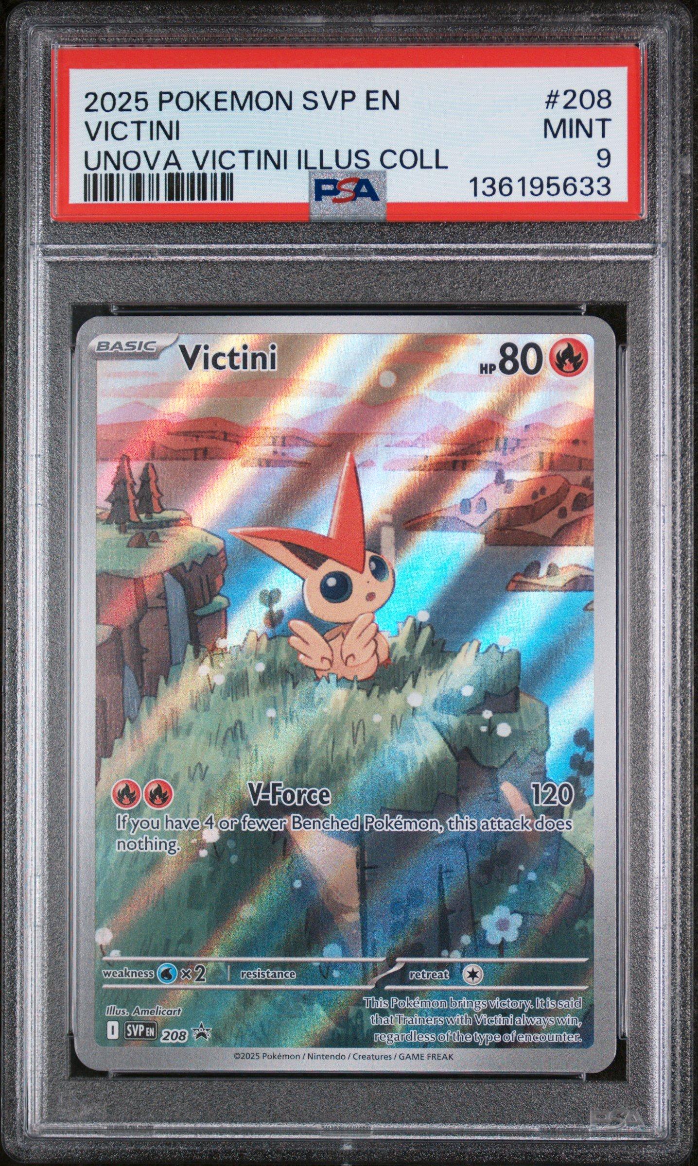 2025 ポケモンカード Victini ビクティニ PSA10 PSA 10 Victini BWR 288/SV-P Competition Top Prize 2025 Pokemon