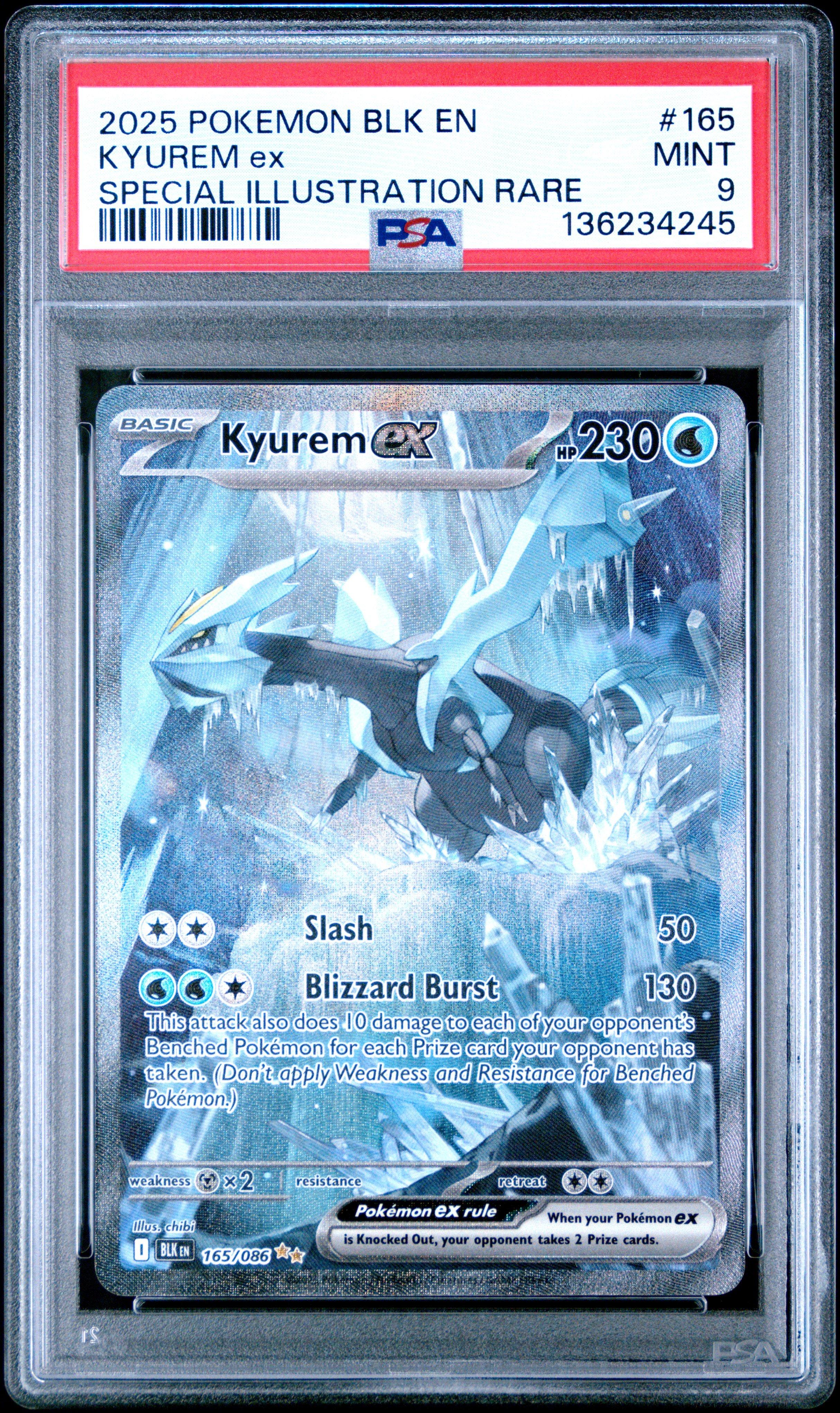 kyurem ex pokemon card value Black (77/64) - Paradise Dragona (sv7a) Colorless Slash (50) Water Kyurem Ex [Jumbo] #28 Prices