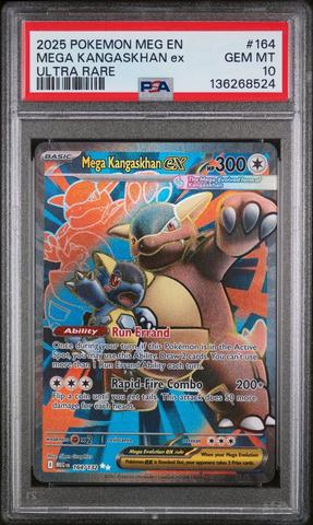 2025 Pokemon Meg En-mega Evolution 164 Mega Kangaskhan Ex Ultra