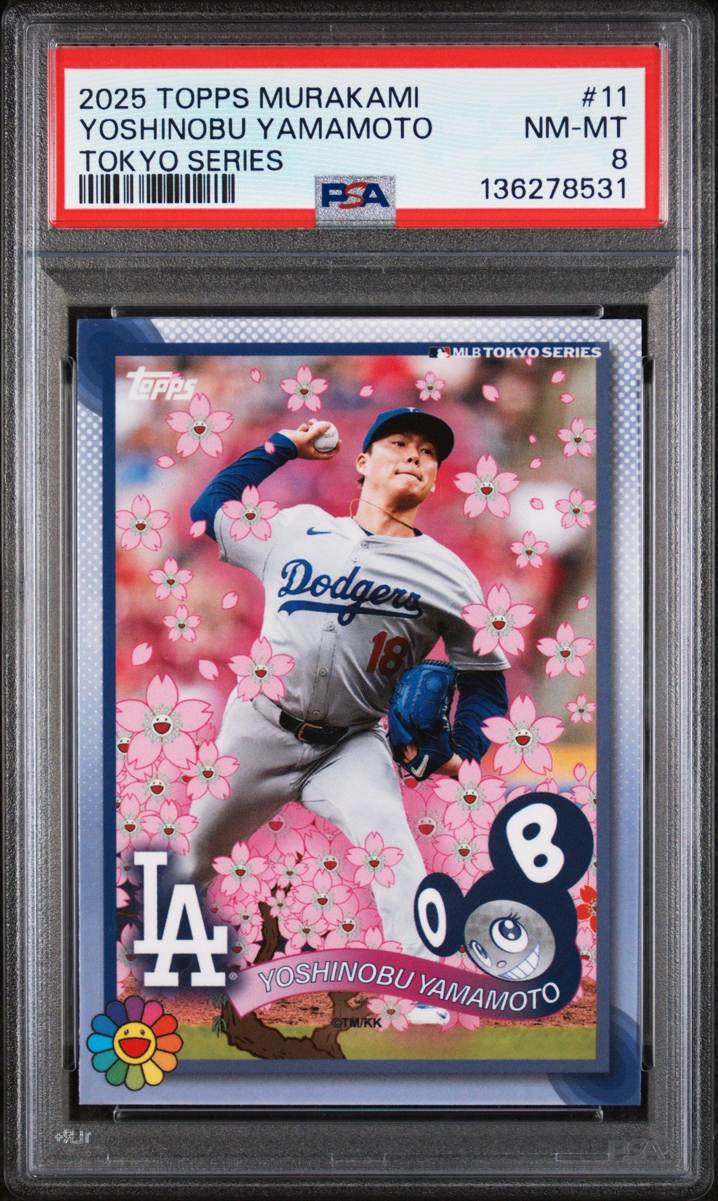 2025 Topps Takashi Murakami + Mlb World Tour Tokyo Series 11