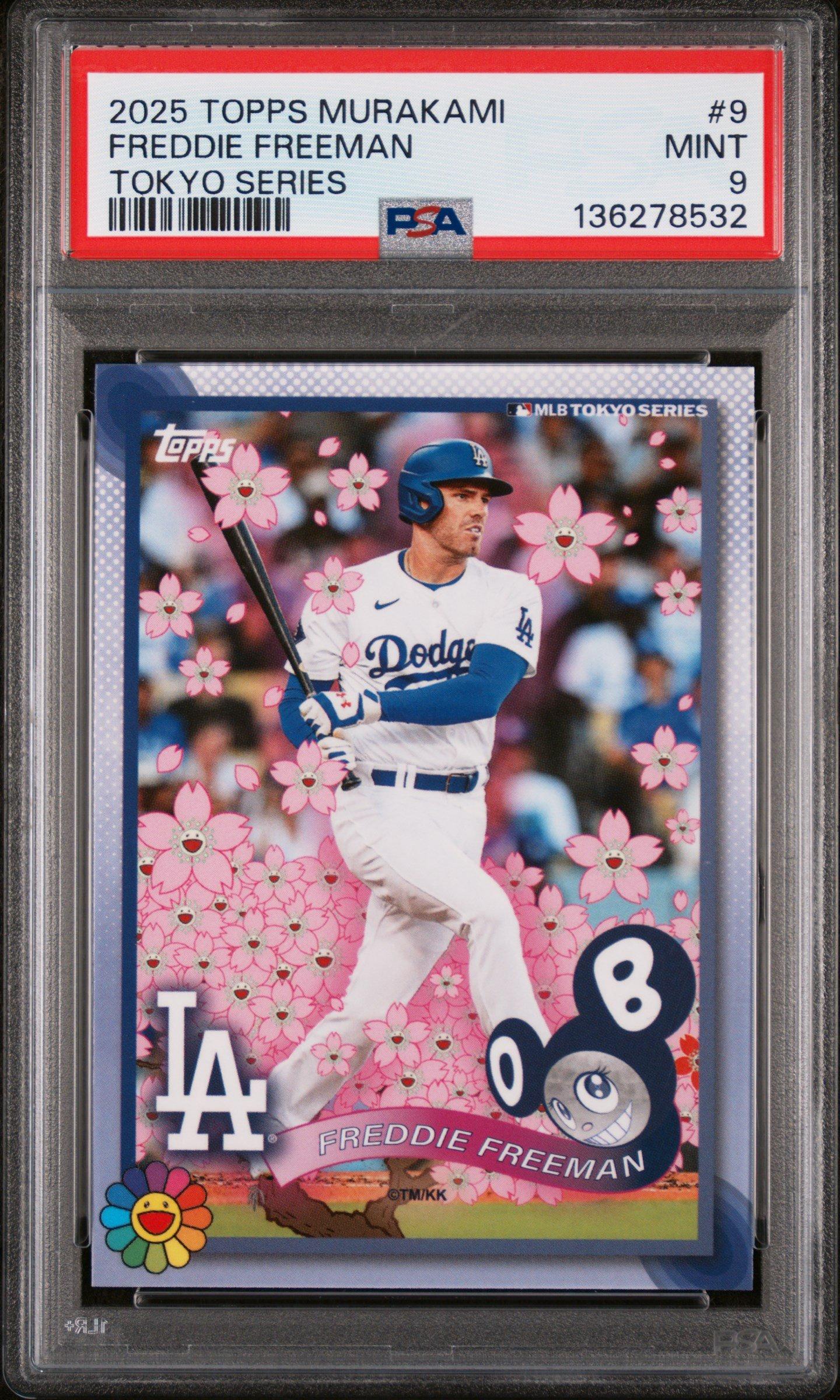 2025 Topps Takashi Murakami + Mlb World Tour Tokyo Series 9