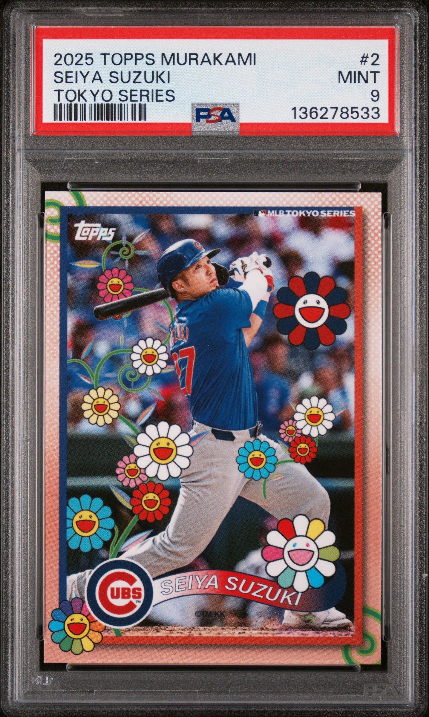 topps graded cards Derek Jeter 60 Years of Baseball Card 10 (original Issue) (as Pictured) (5347) Graded 10 Munetaka Murakami 2025