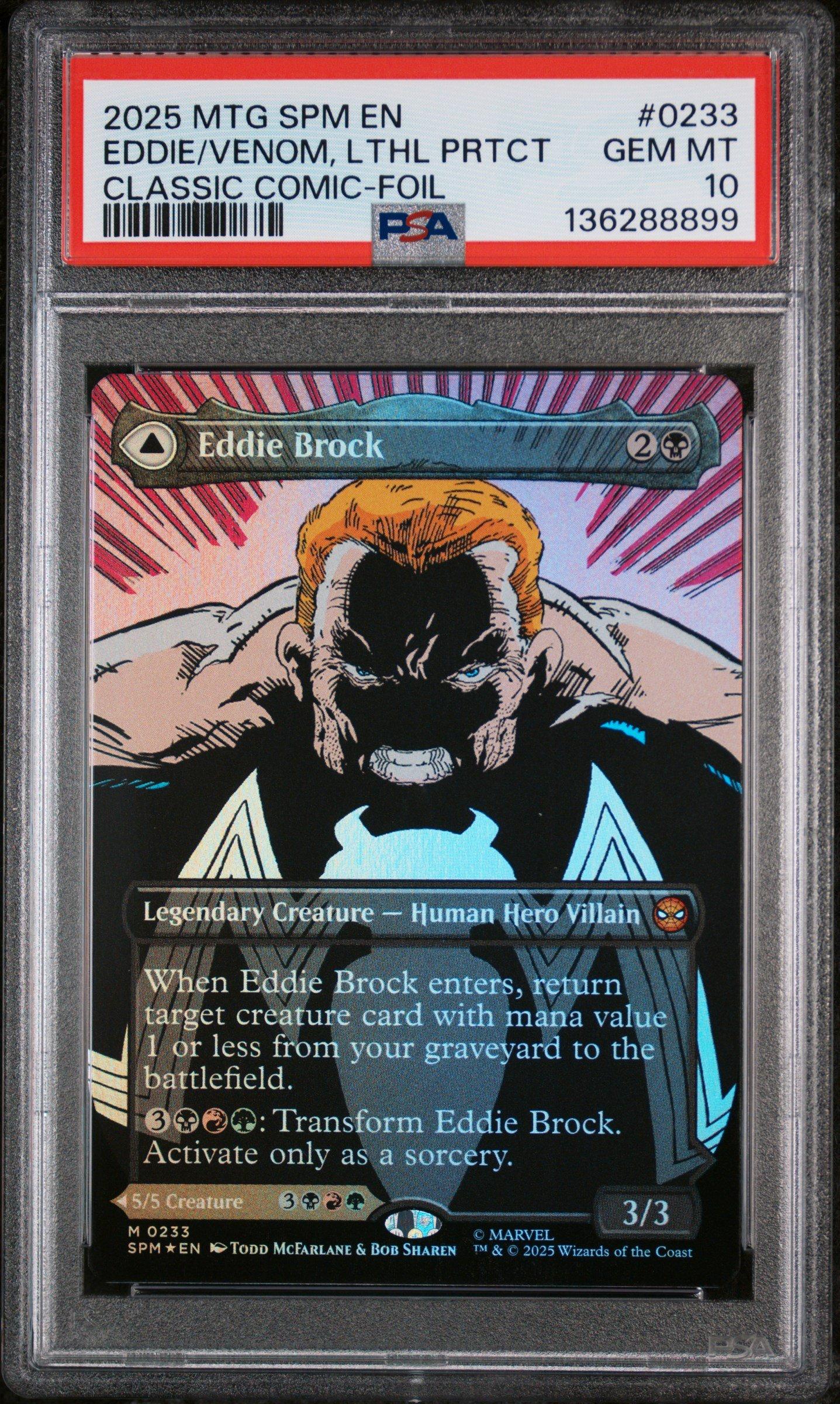 2025 Magic The Gathering Marvel's Spider-man 0233 Eddie Brock