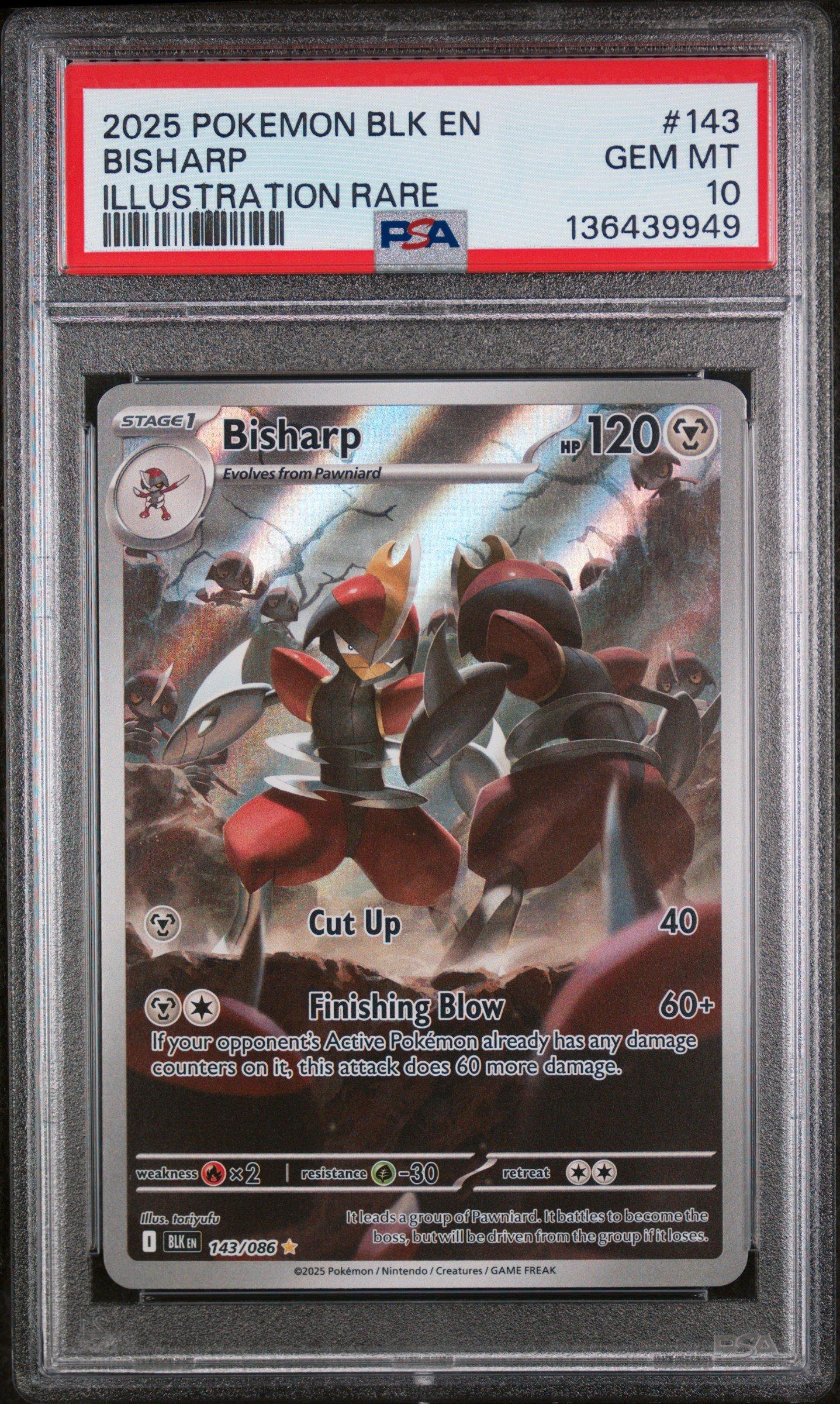 bisharp pokemon card - 116/189 - Astral Radiance Evolves from Pawniard Type PrimetimePokemon's Blog: Bisharp #73/116 --