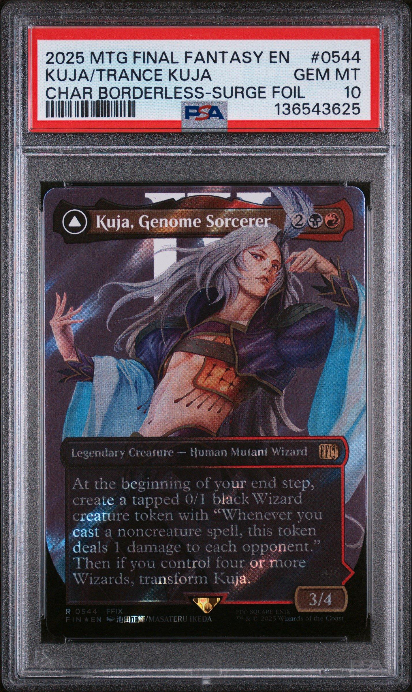 2025 Magic The Gathering Final Fantasy 0544 Kuja, Genome Sorcerer