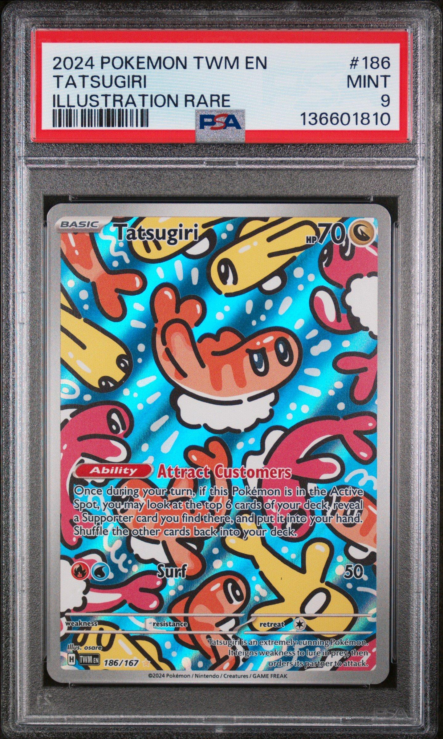 2024 Pokemon Twm En-twilight Masquerade 186 Tatsugiri Illustration