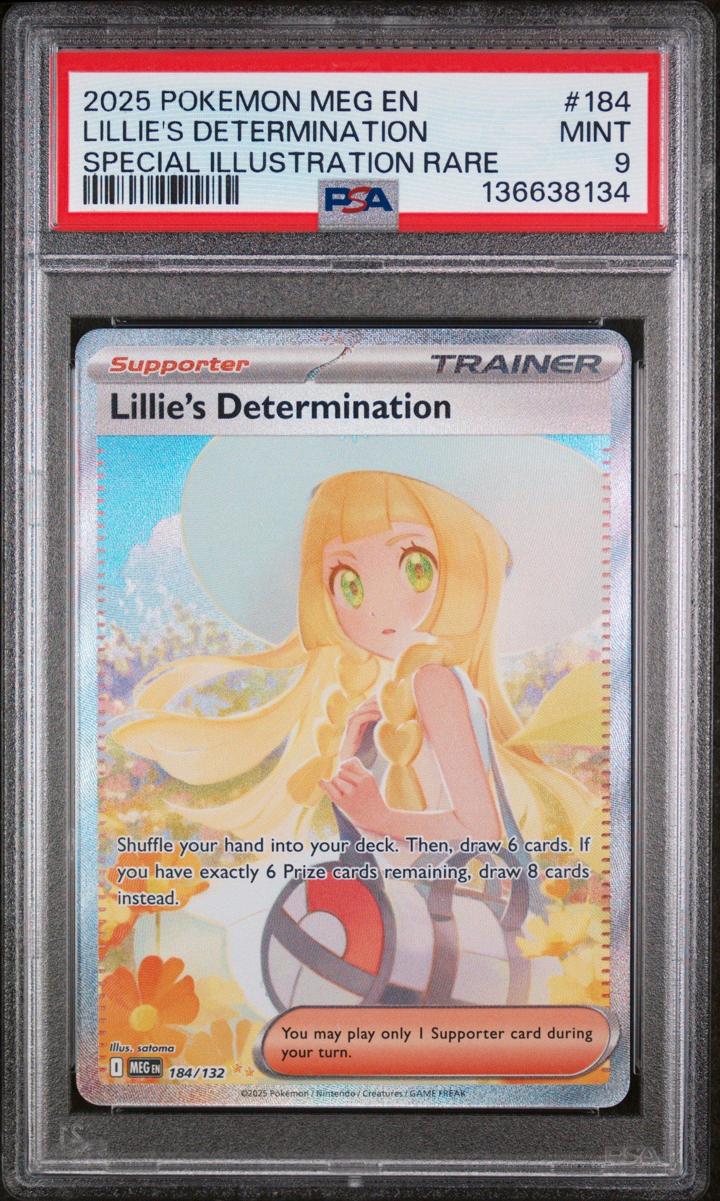 Lilly様 2025 Pokemon Meg En-mega Evolution 184 Lillie's Determination