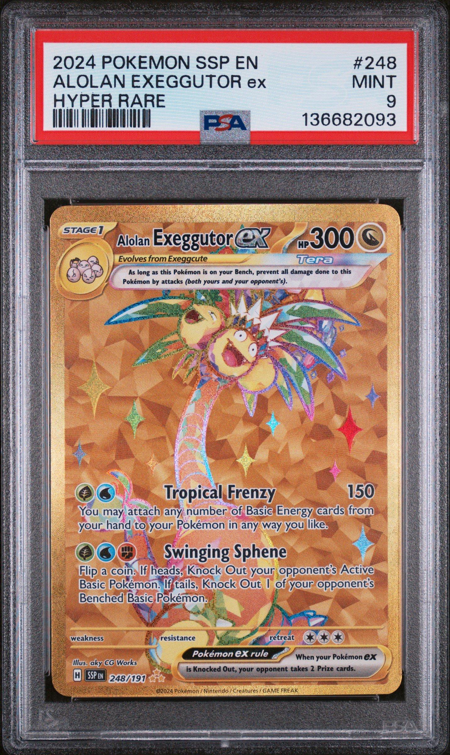 alolan exeggutor ex pokemon card CardALOLAN EXUR(092/064) (SV7a) Japanese Single  Fandom Tokyo shuffle your deck Alolan Exeggutor | Ultra Prism