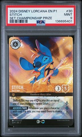 2024 Disney Lorcana En P1-promo 30 Stitch - Rock Star Into The