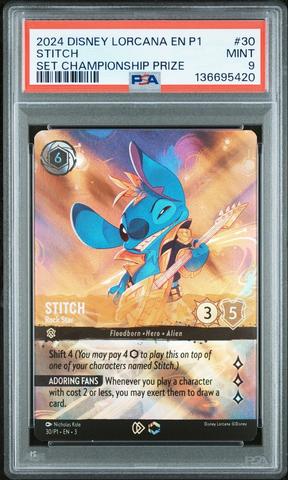 2024 Disney Lorcana En P1-promo 30 Stitch - Rock Star Into The