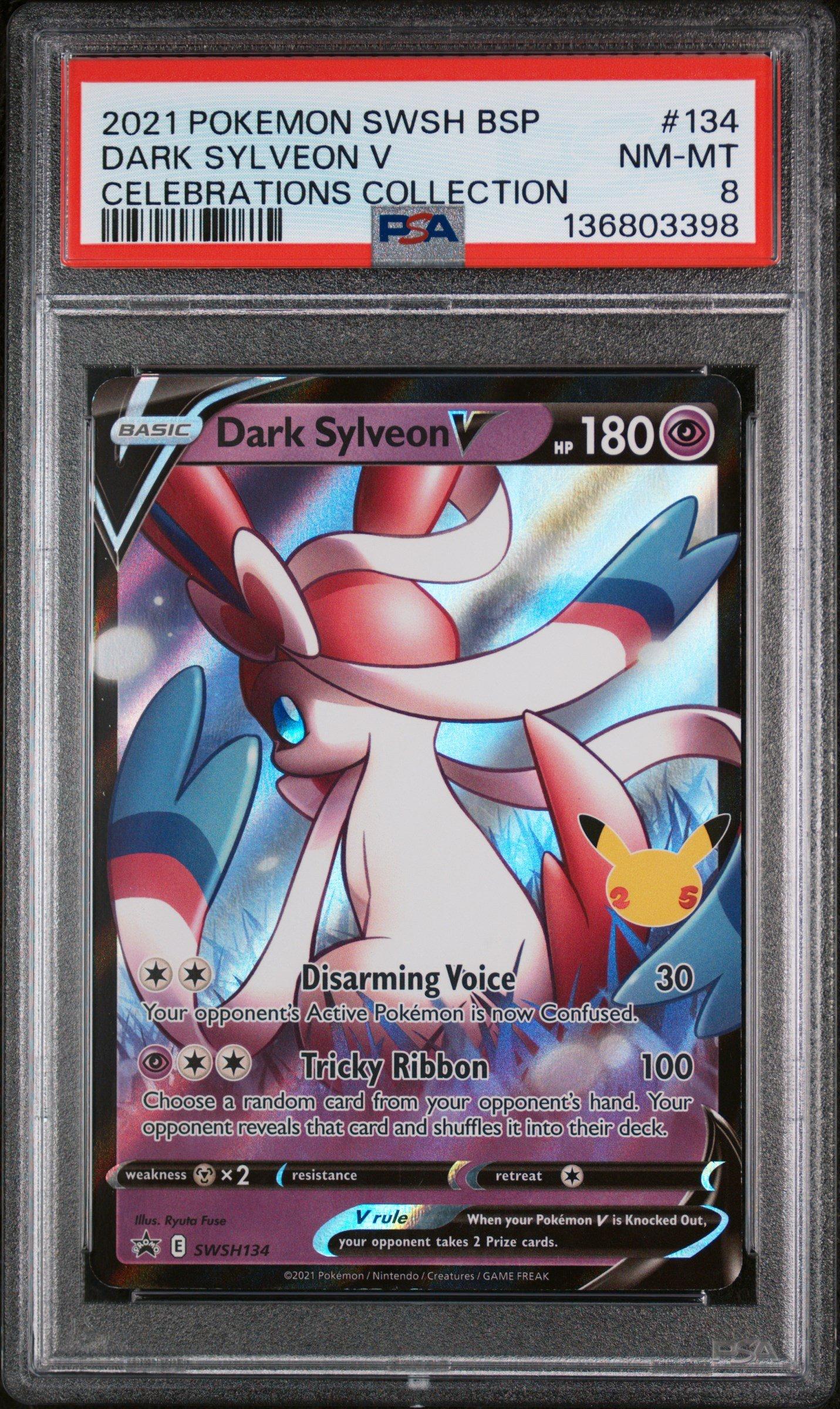 ポケモンカードゲーム DARK SYLVEON V コレクション 2021 Pokemon Swsh Black Star Promo 134 Dark Sylveon V Celebrations
