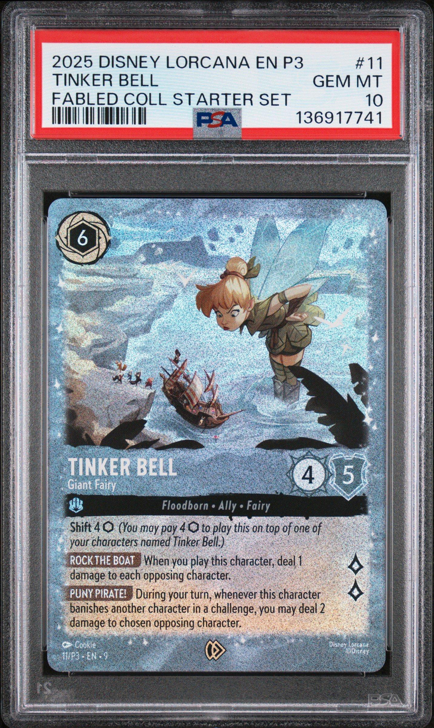 2025 Disney Lorcana En P3-promo 11 Tinker Bell