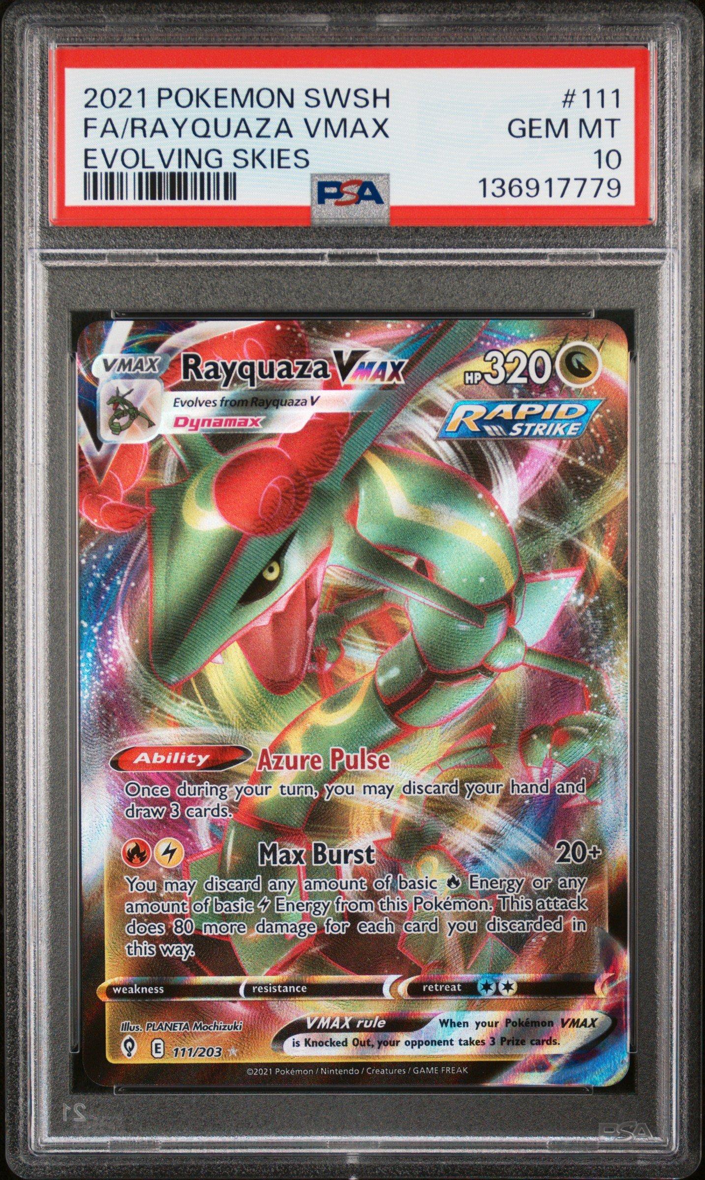 pokemon card value vmax 3 Pokmon Bundle - 1 Secret Rare Card - No Duplicates Fusion Strike The Most Valuable Pokmon VMAX