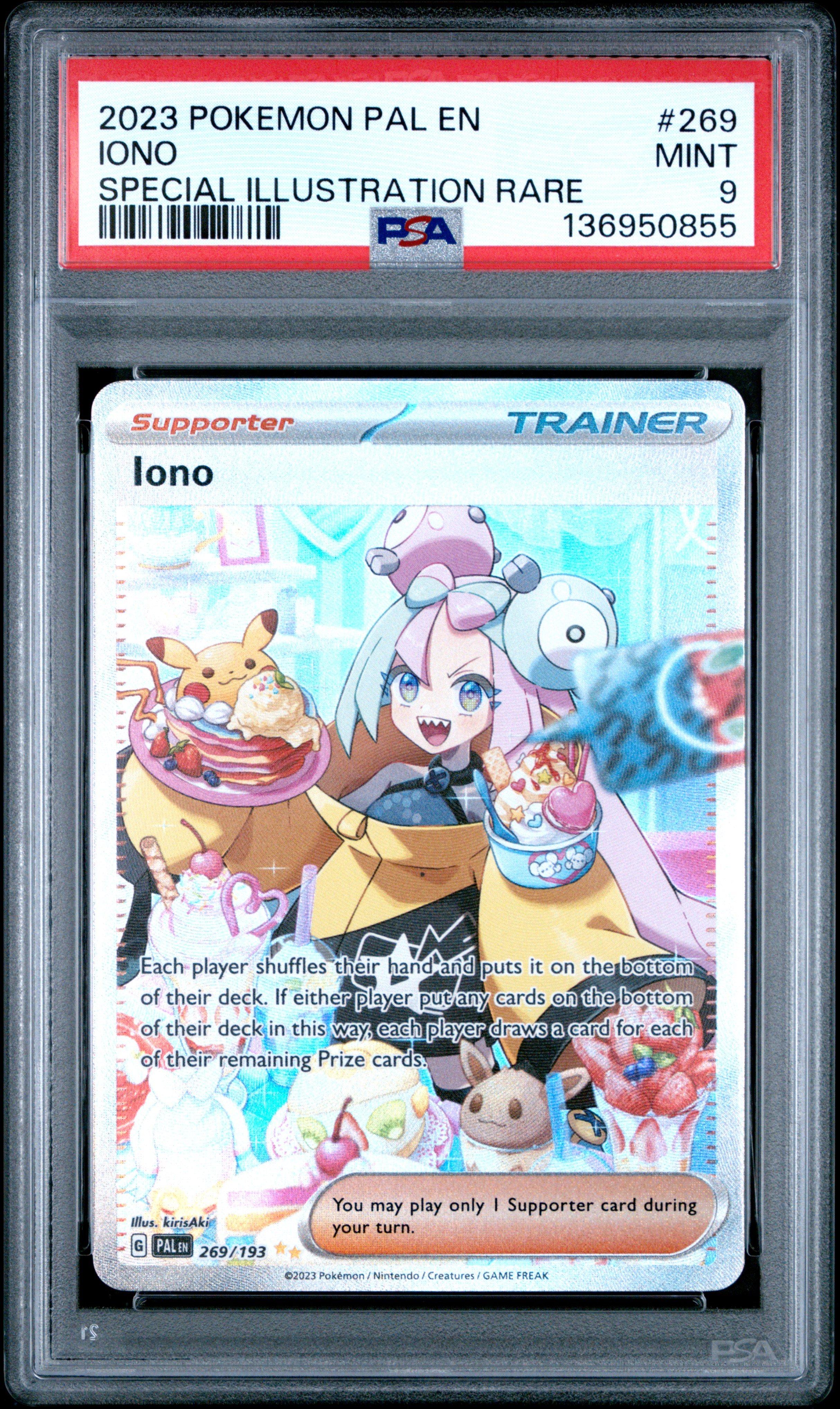 2023 Pokemon Pal En-paldea Evolved 269 Iono Special Illustration