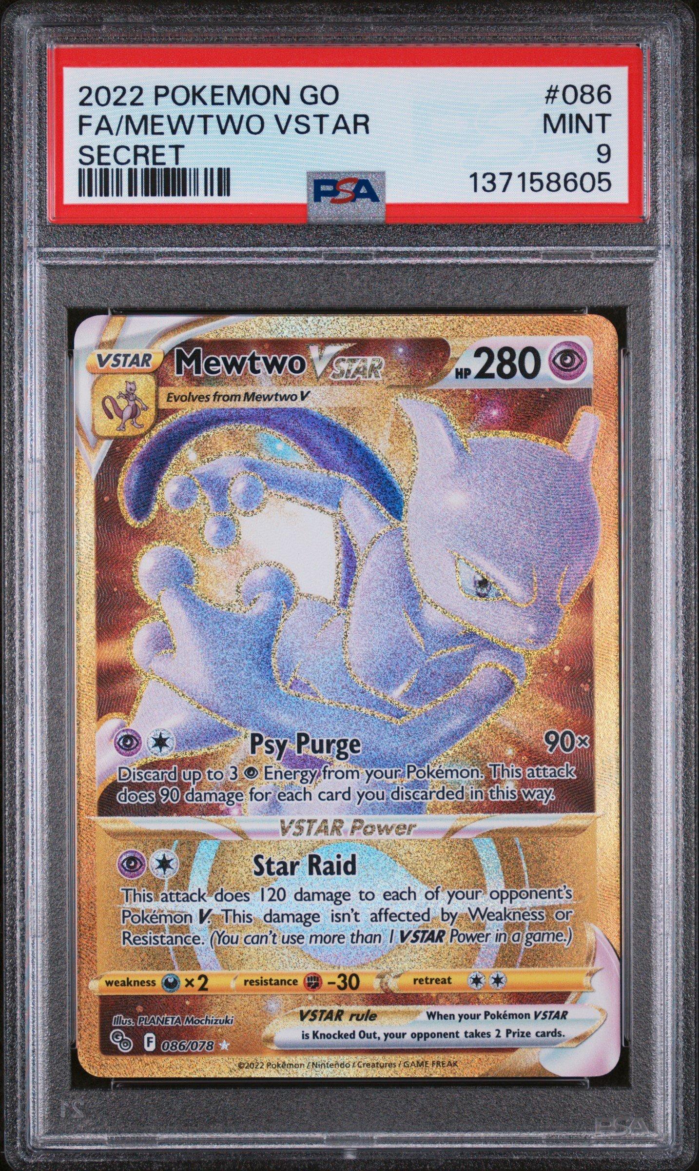 mewtwo v star pokemon go card VSTAR 079/078 CGC 6.5 – TBC Games 30 Retreat Cost Mewtwo V #SWSH229 Prices |