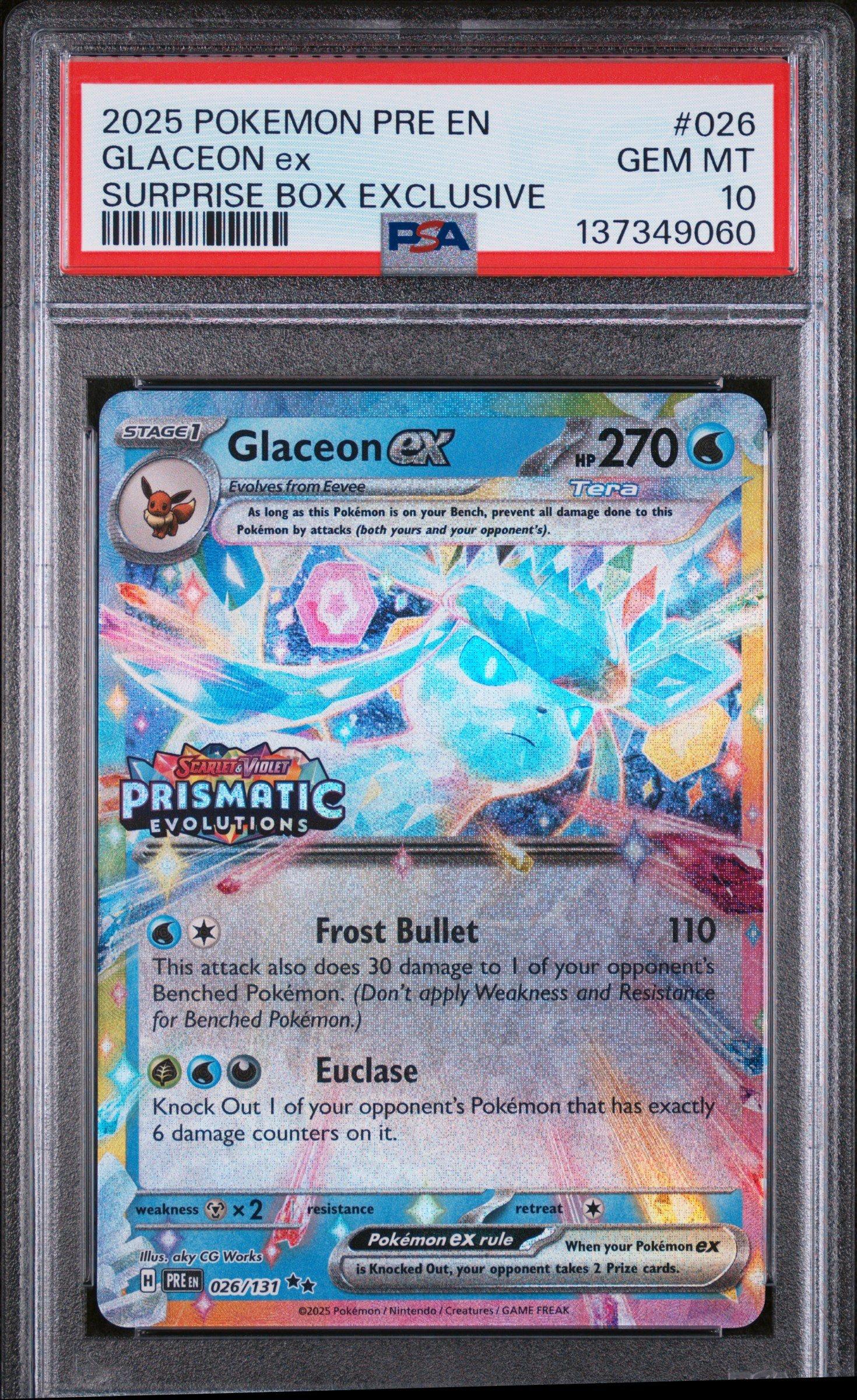 glaceon pokemon card value HEART FOR CARDS Pokemon Collectible Card Game Set main image 0