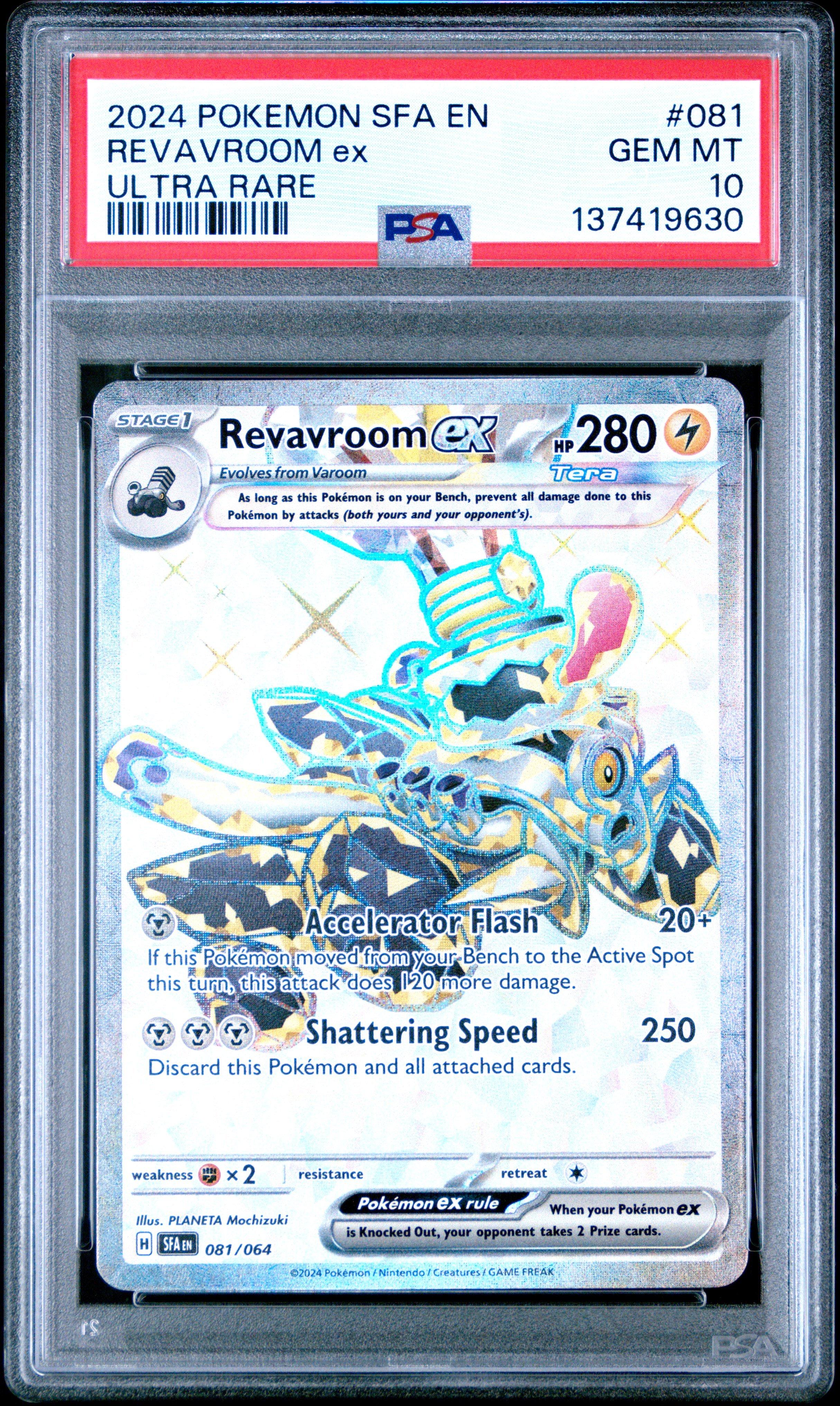 tarif card tahograf rar 2024 Pokemon  Farigiraf ex 194/162 ex has been Knocked Out 2024 Pokemon Sfa En-shrouded Fable