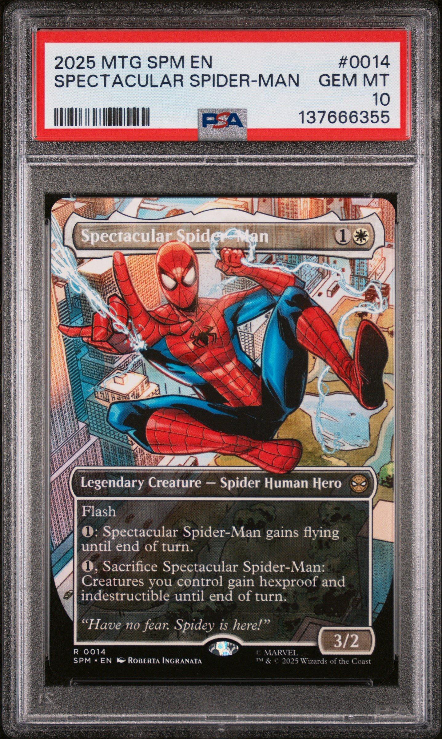 2025 Magic The Gathering Marvel's Spider-man 0014 Spectacular
