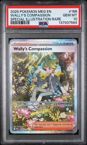 2025 Pokemon Meg En-mega Evolution 186 Wally's Compassion Special