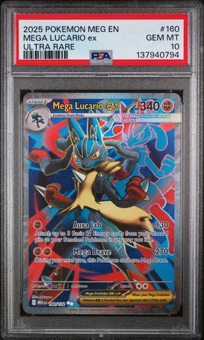 2025 Pokemon Meg En-mega Evolution 163 Mega Latias Ex Ultra Rare