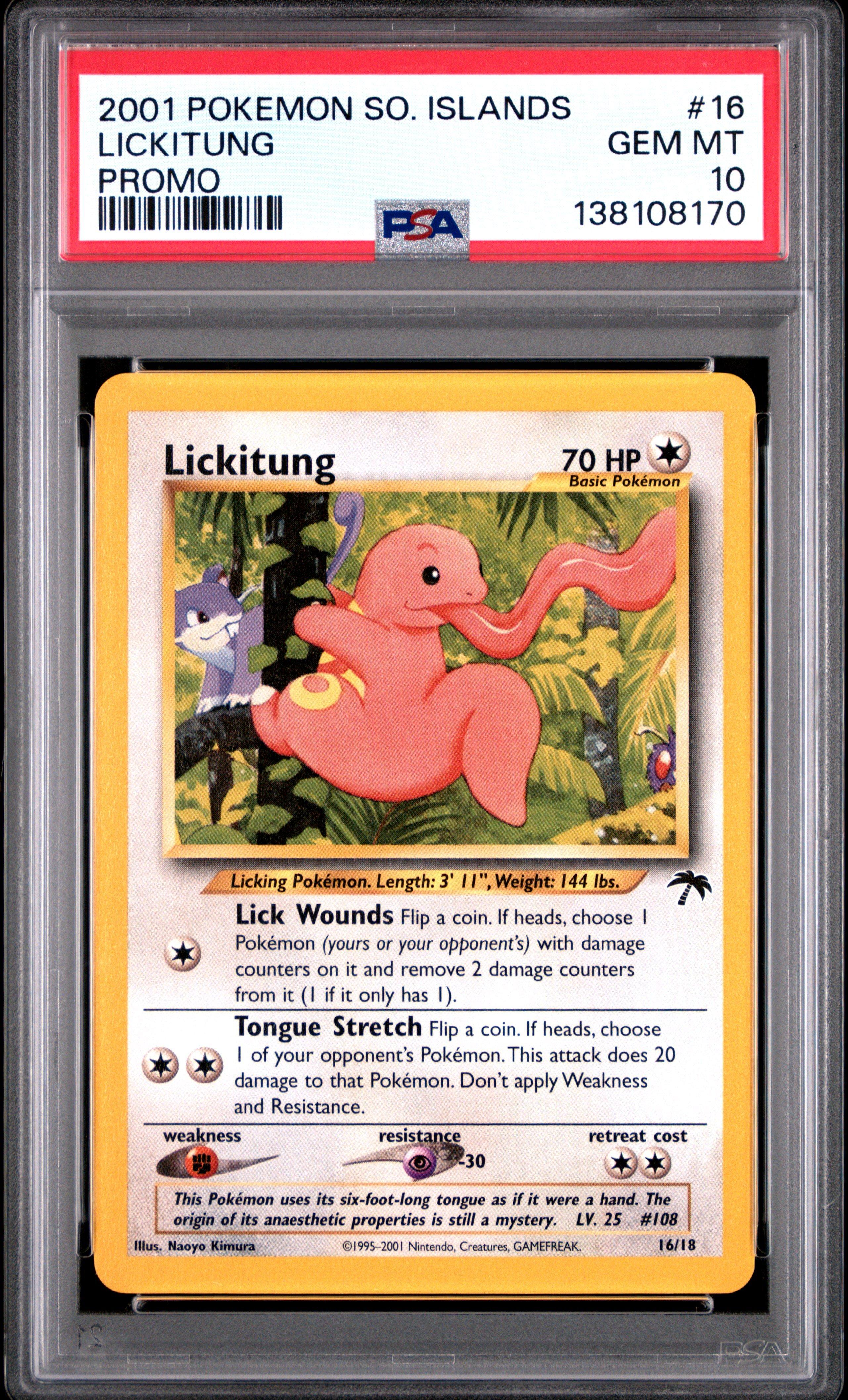 1995 lickitung pokemon card value 151 PokeArtica AI Artwork Custom Colorless Tongue Slap (20) Colorless Lickitung 1997 Japanese Jungle #108