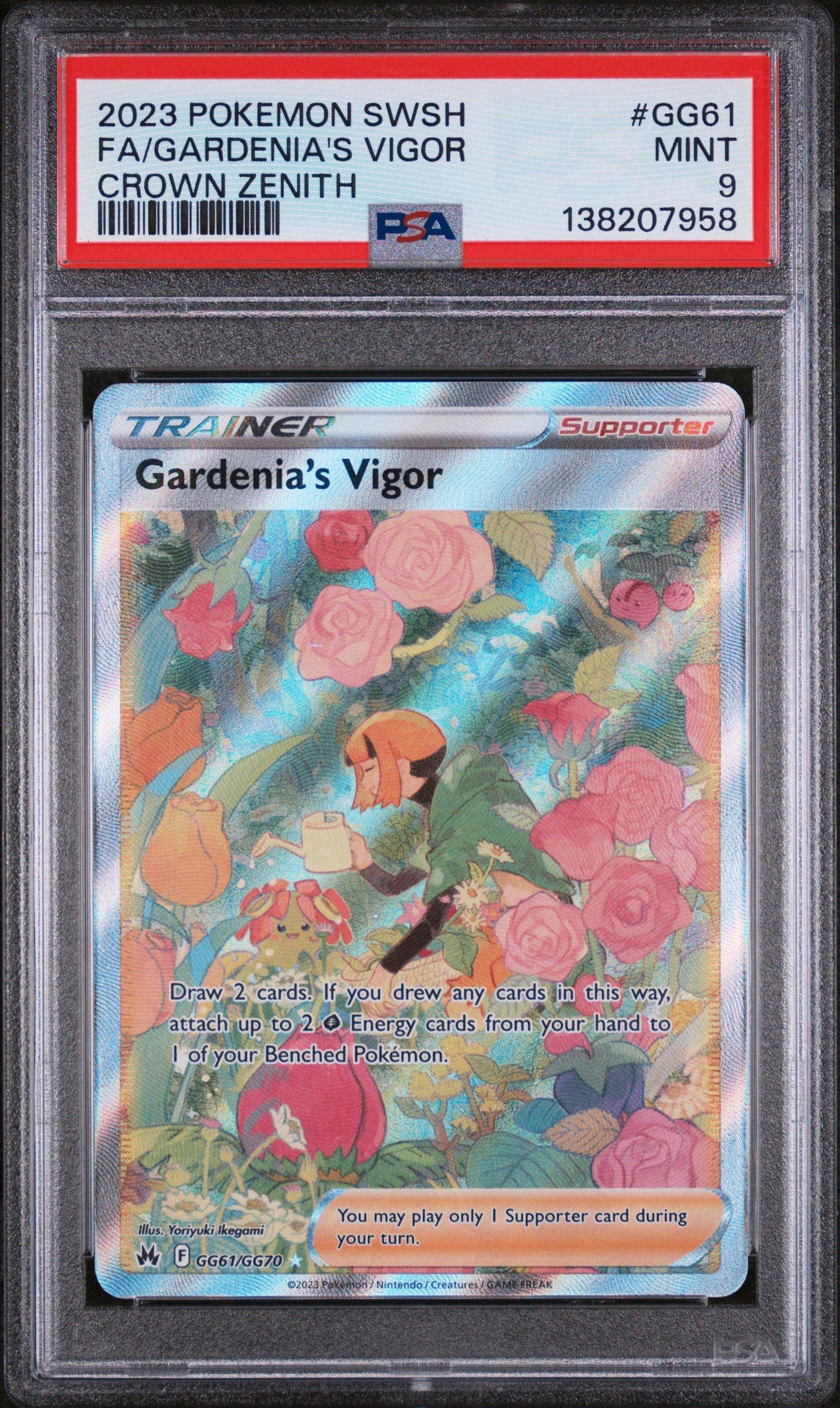 2023 Pokemon Sword And Shield Crown Zenith Gg61 Full Art