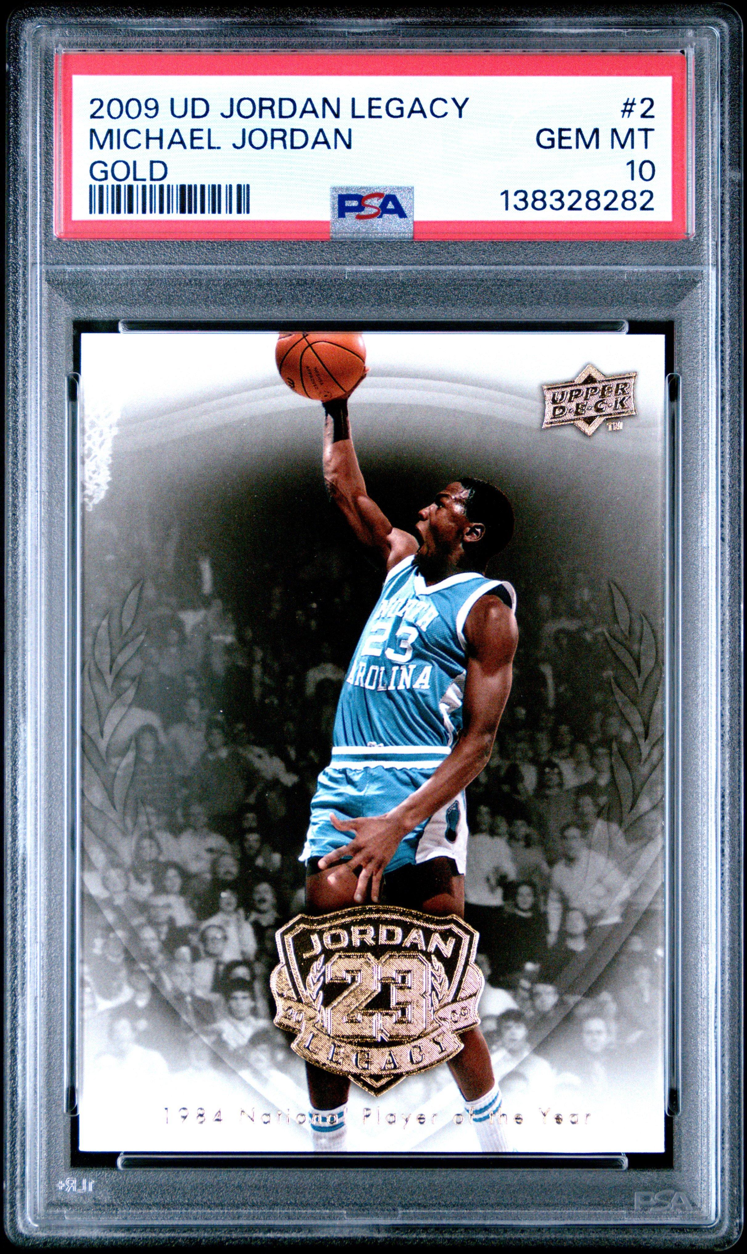 その他 jordan psa10 2009 Upper Deck Jordan Legacy Gold 2 Michael Jordan PSA 10 Graded