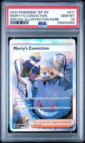 Morty's Conviction 211 PSA 10