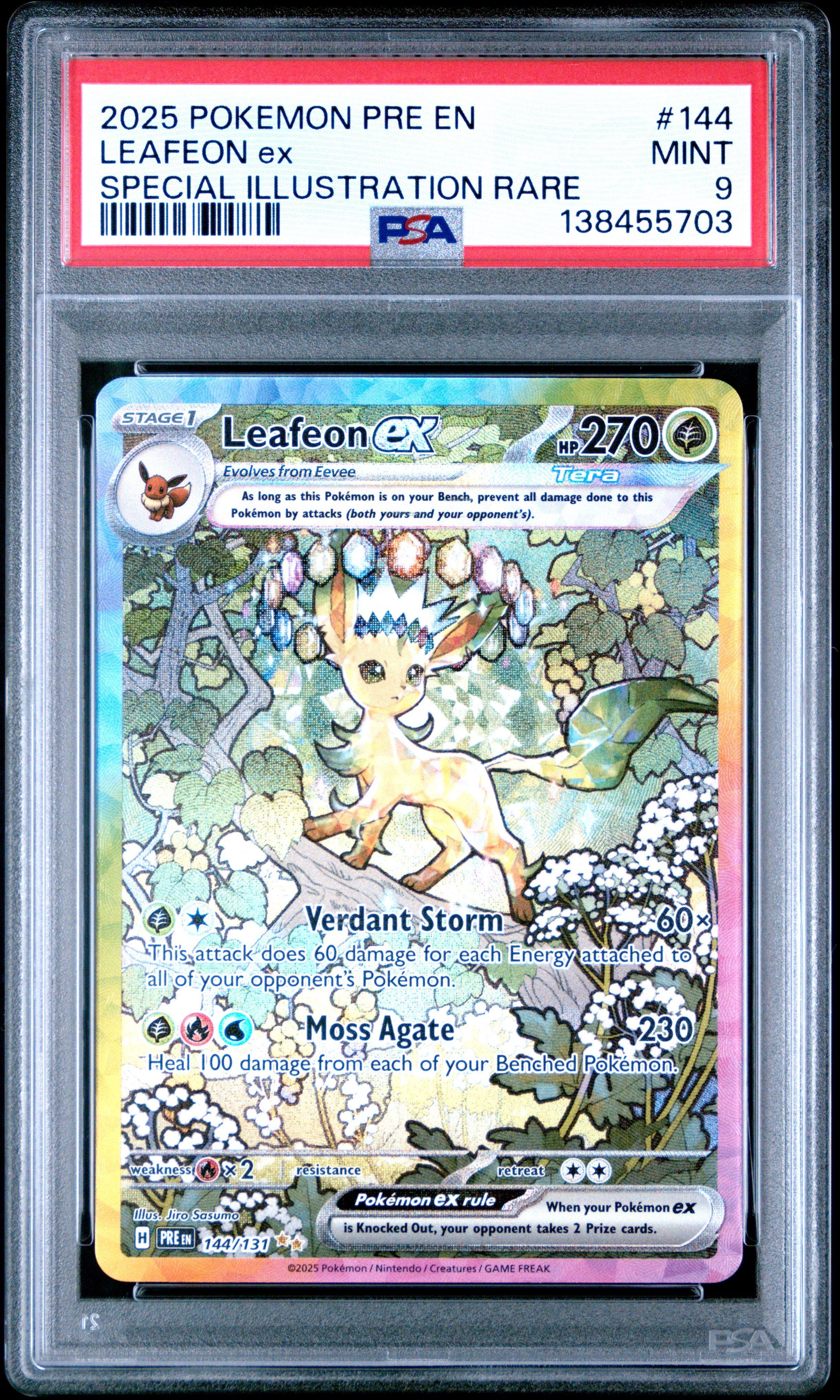 rare leafeon card Pokemon Holographic Credit Card Holographic Credit Card Skin  Anime Town Creations art variant of Leafeon V highlights all the joys of a beautiful fall day in the Pokmon World Rare LEAFEON V ALTERNATE ART